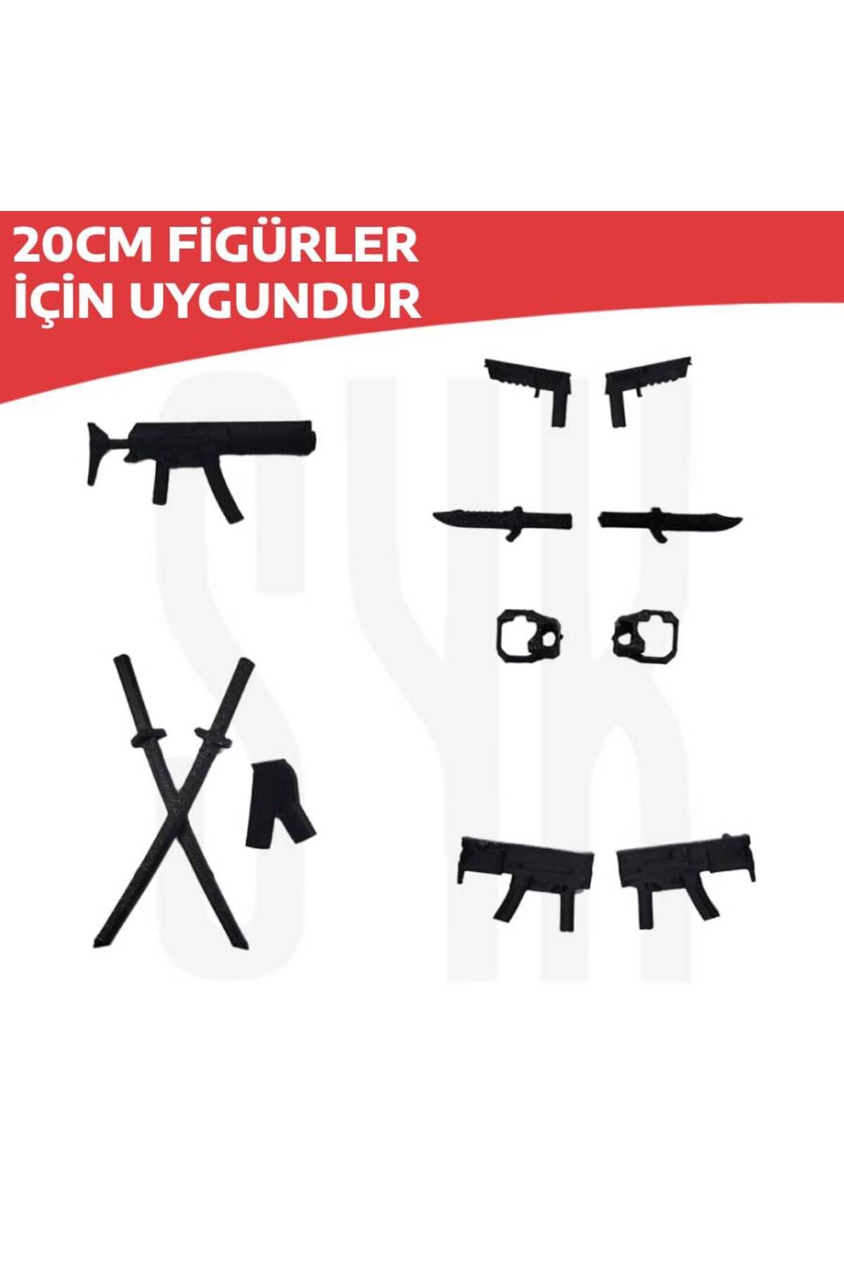 SYK Design-Robot 20 Dummy Accessory Set V2.0 (for 20cm Large Dummy) 1