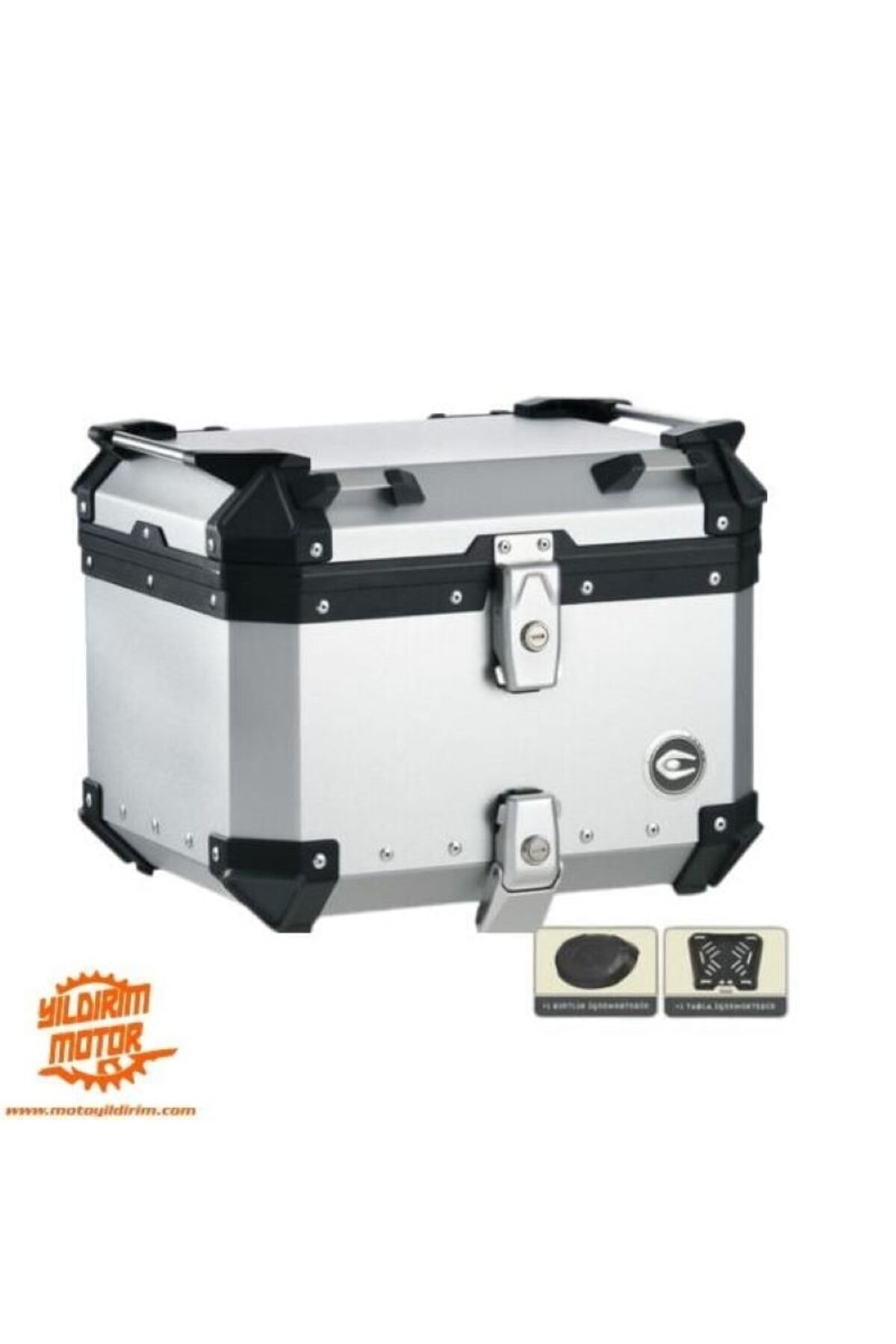 Coocase ALÜMİNYUM ARKA ÇANTA 45L