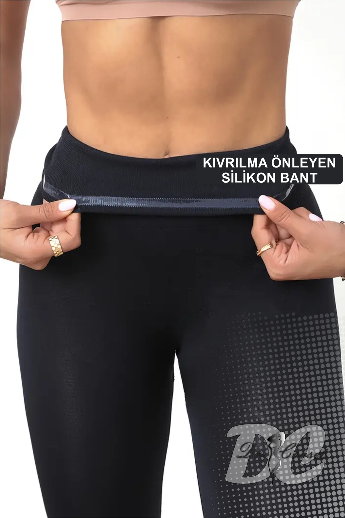 DC Kaydırmaz sikilonlu Korse tayt toparlayıcı sıkılaştırıcı bel göbek bacak 2 bedene kadar inceltici görsel 4