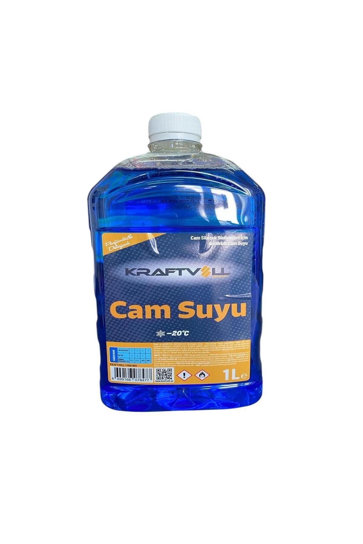 Kraftvoll CAM SUYU (MAVİ) ANTİFRİZLİ -20 DERECE 1LT
