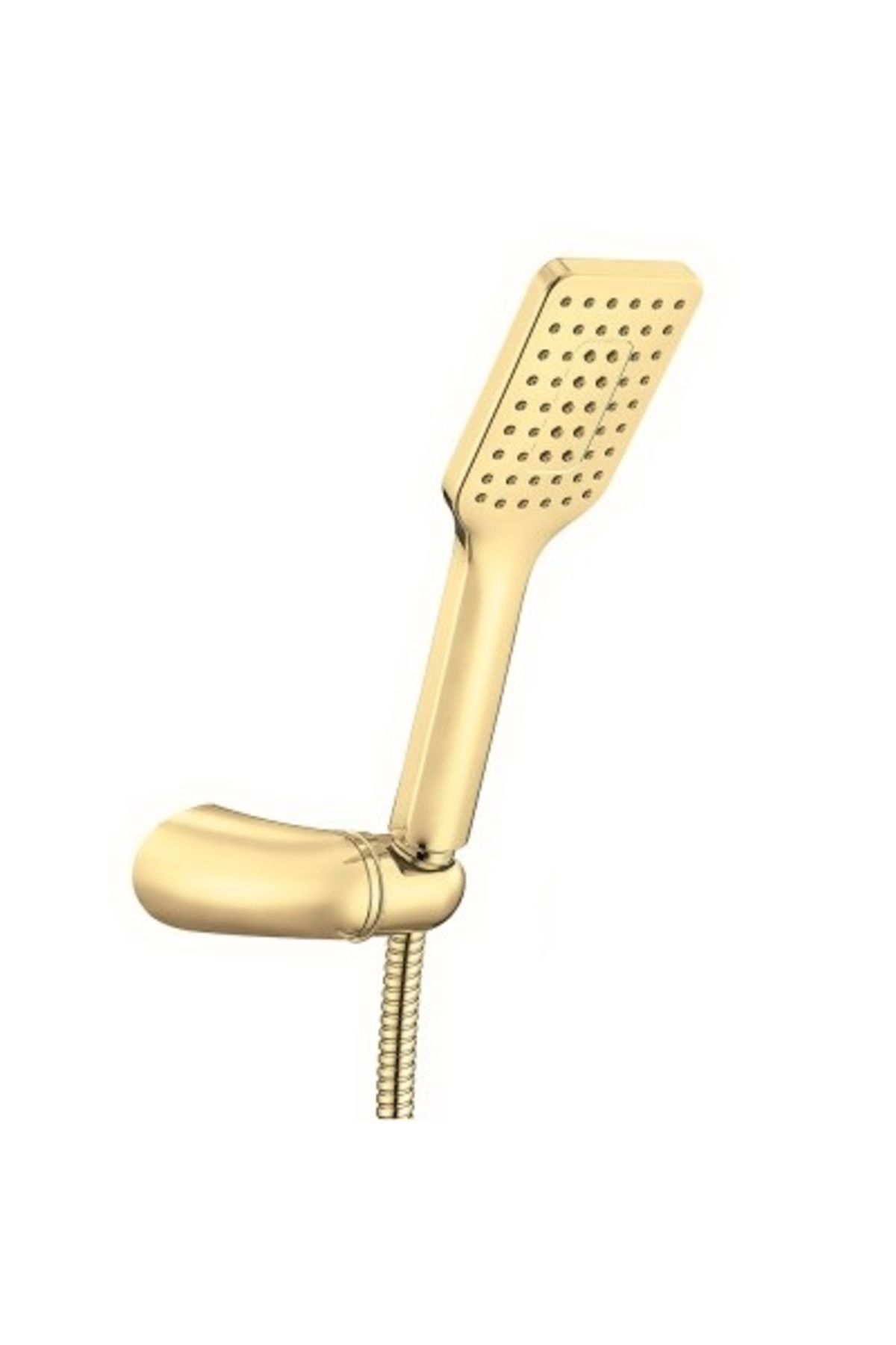 Eca-Luna Concealed 2-Way Gold Color Shower Set - Connected Mixer and All Parts 6