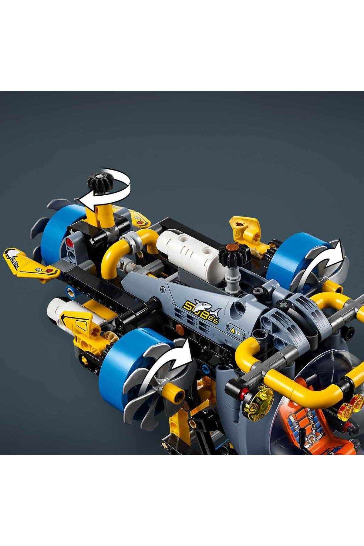 LEGO-Technic 42201 Submarine - Σετ κατασκευής ηλικίας 9 ετών και άνω, 413 τεμάχια 3
