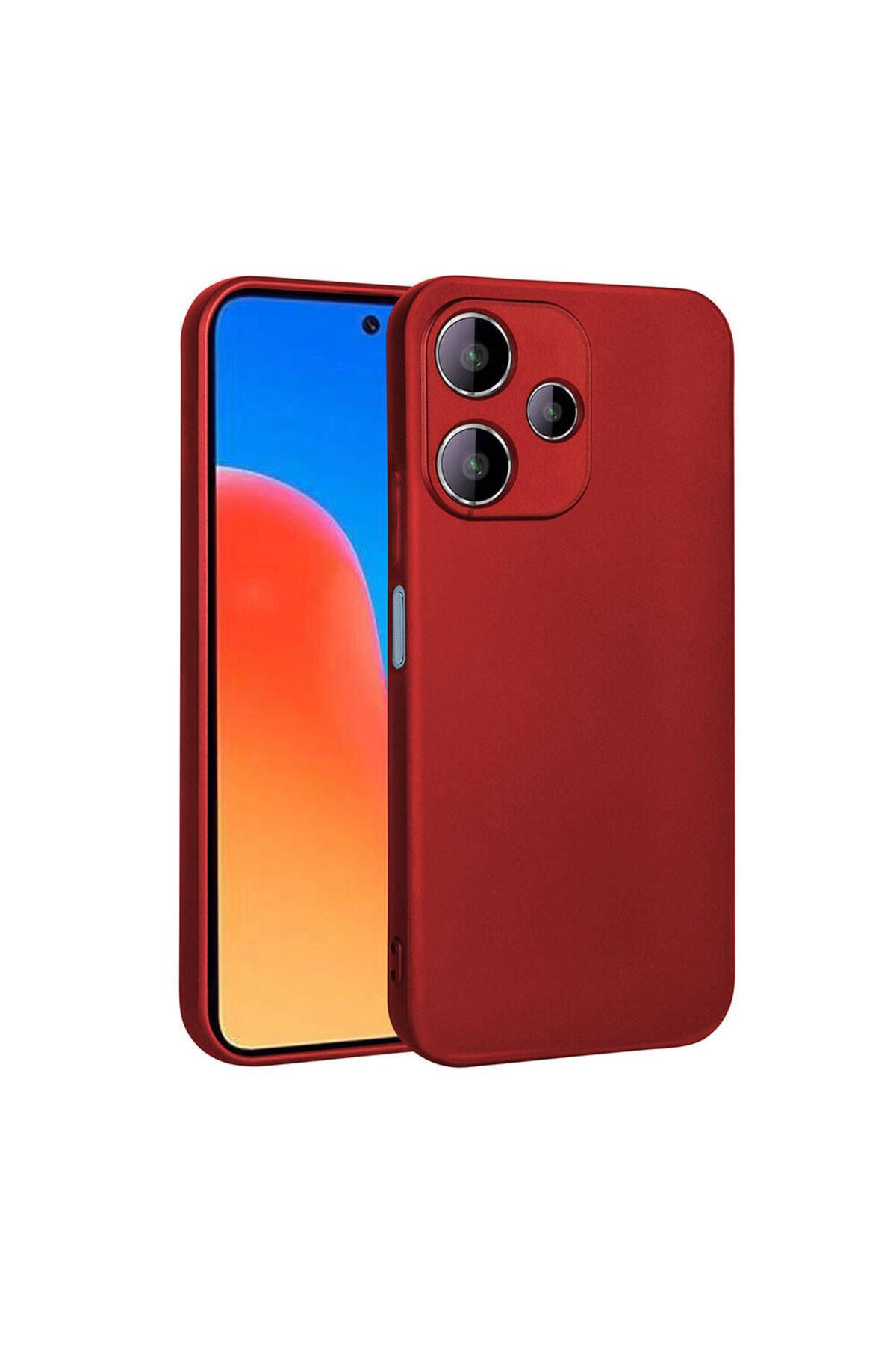 ELSAH Xiaomi Redmi 12 5G Uyumlu Kılıf Esnek ve Darbe Emici Renkli Koruyucu Kapak
