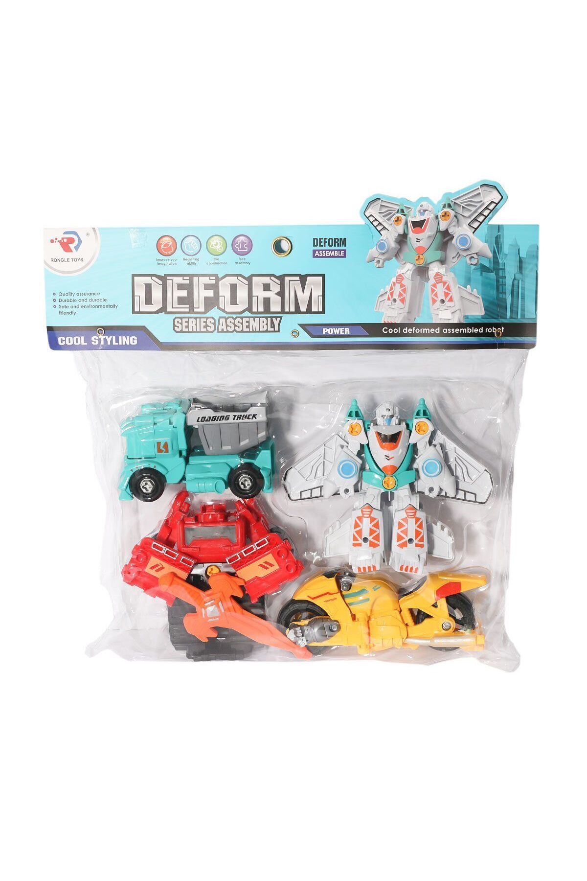 Easy Tedarik RL589-35D Sök Tak Robot Seti -Prestij Oyuncak