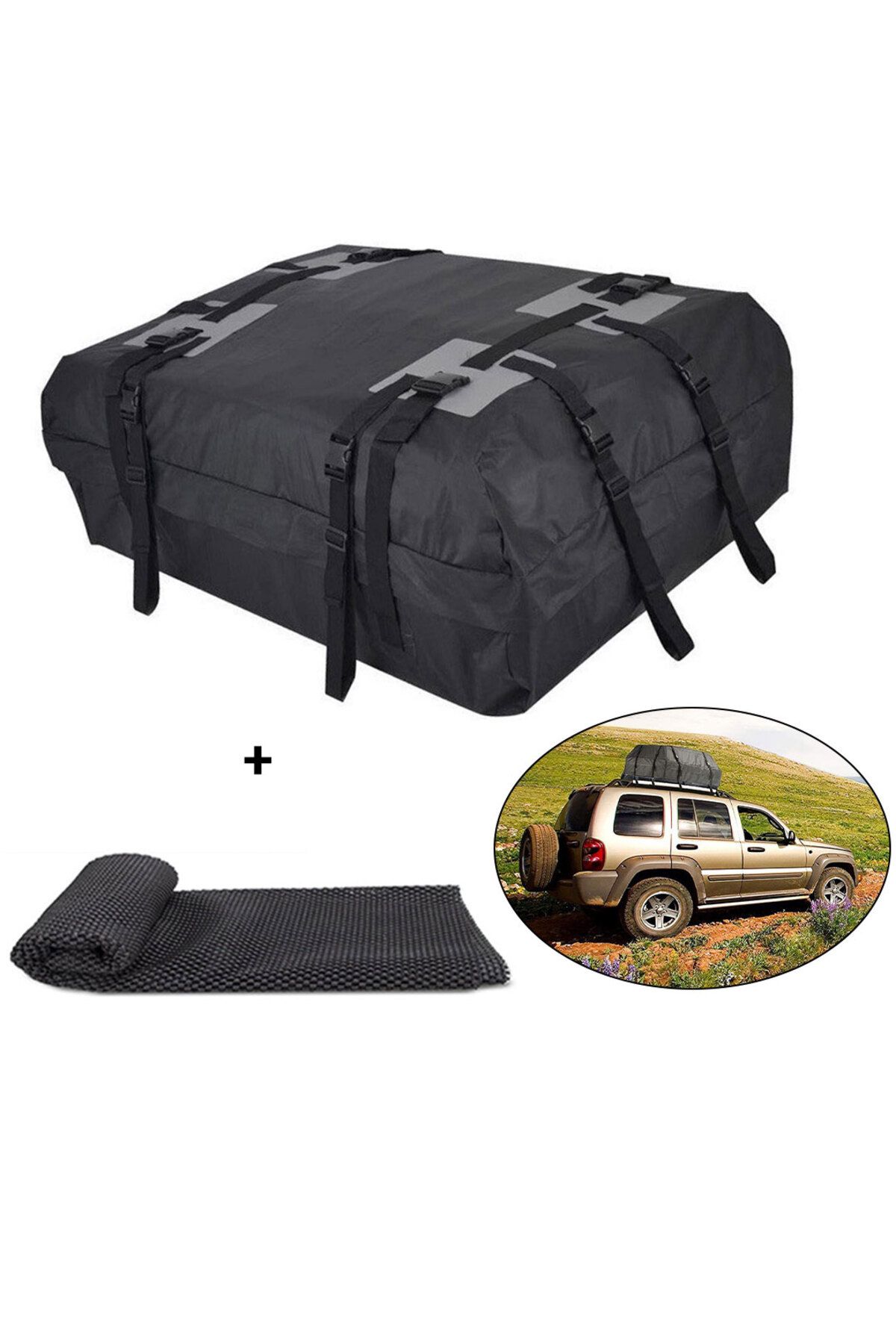 Generic-Car roof storage luggage 425L bag 1