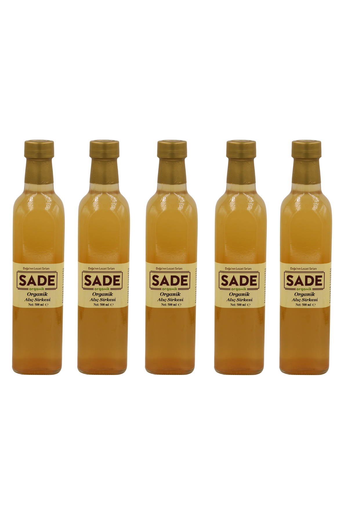 Sade Organik SADE ORGANİK ALIÇ SİRKESİ 5 x 500 ML - Fiyatı, Yorumları