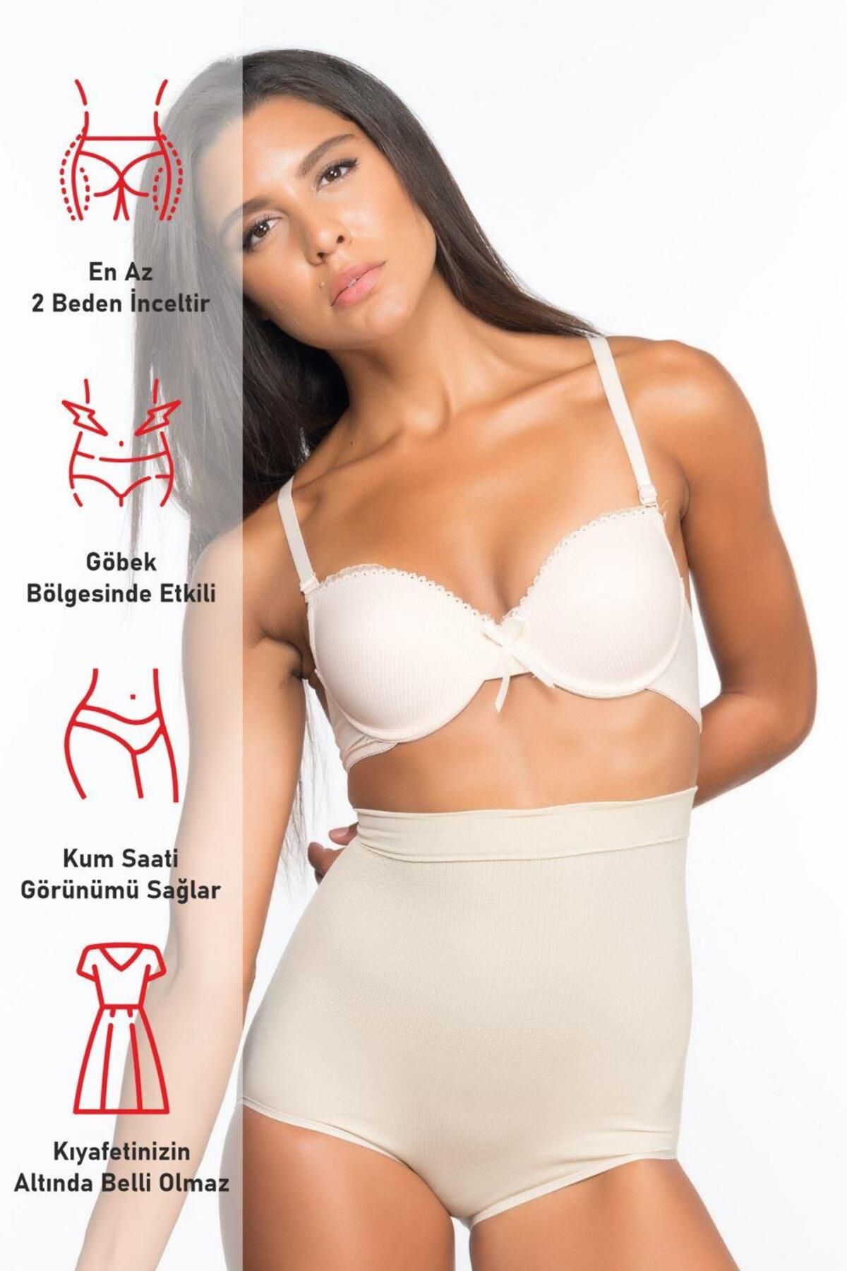 Emay-Skin Mi 2057 High Waist Massage Slip Corset 4