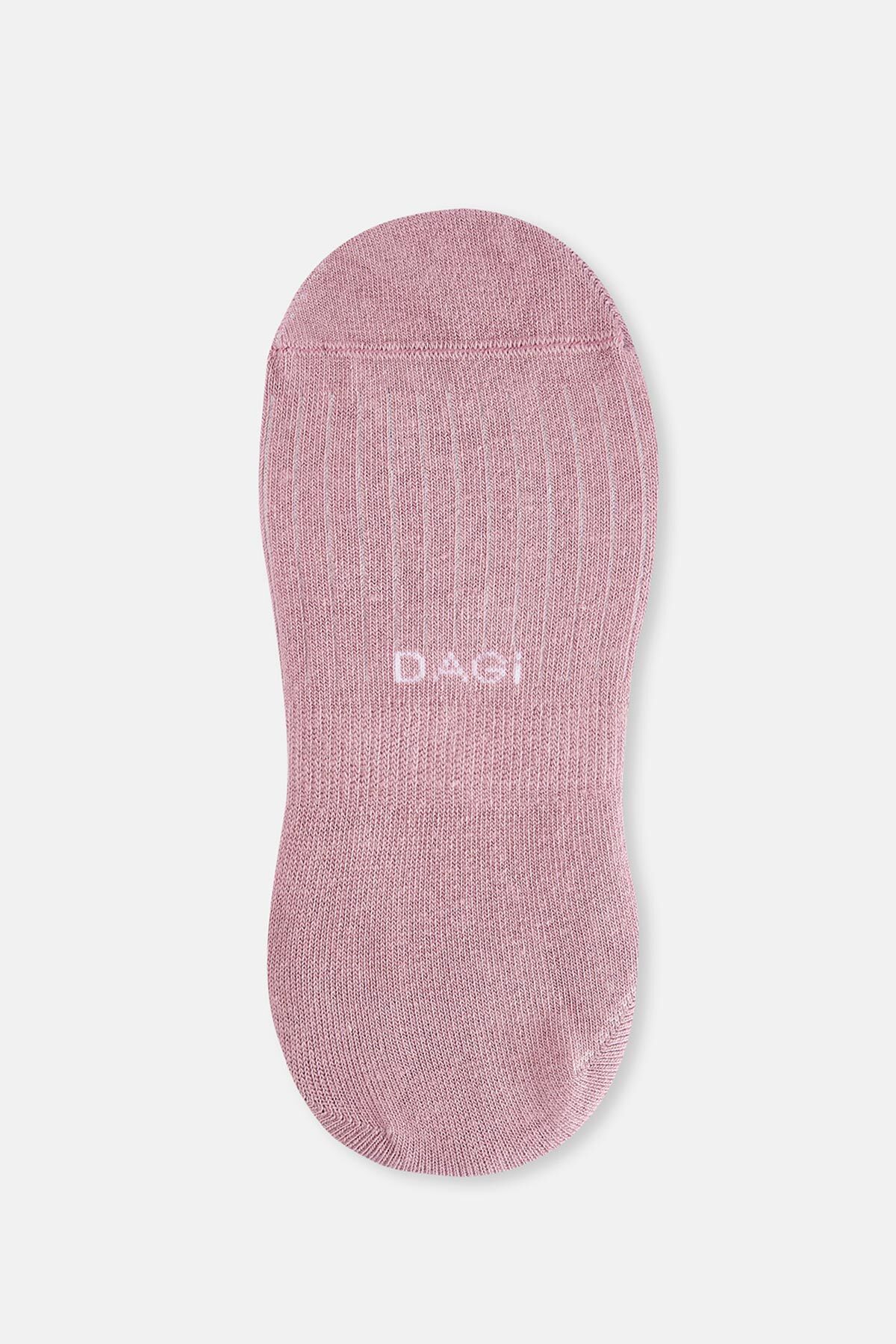 Dagi-White-Powder Women's 2-Piece Invisible Socks 3