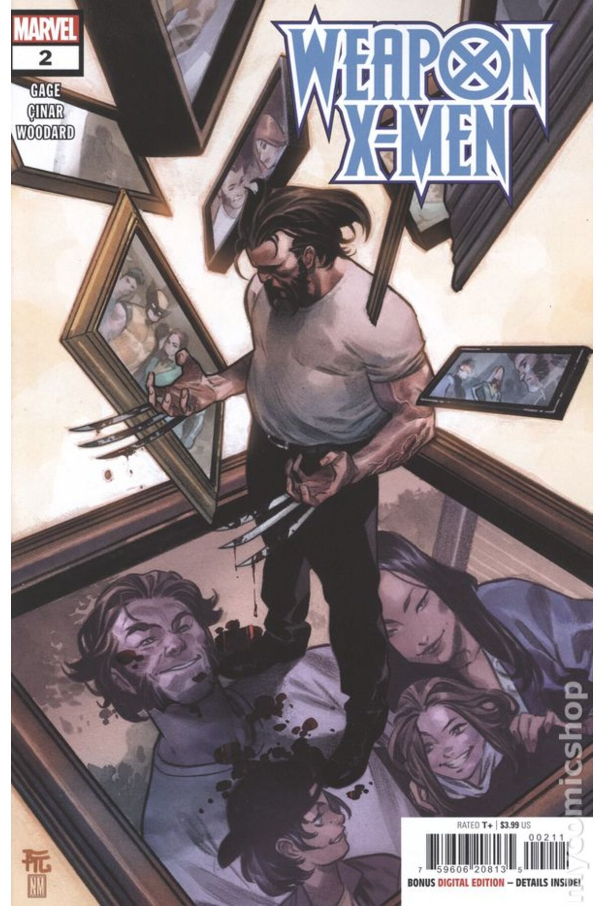 Kolektif Kitap Weapon X-Men #2A (ingilizce)