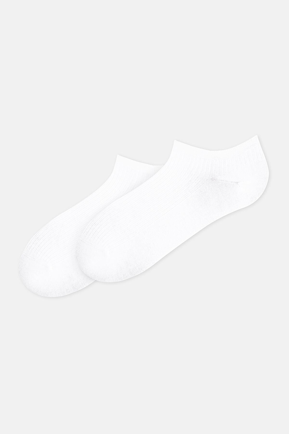 Dagi-White Men's 2-Piece Bamboo Booties Socks 3