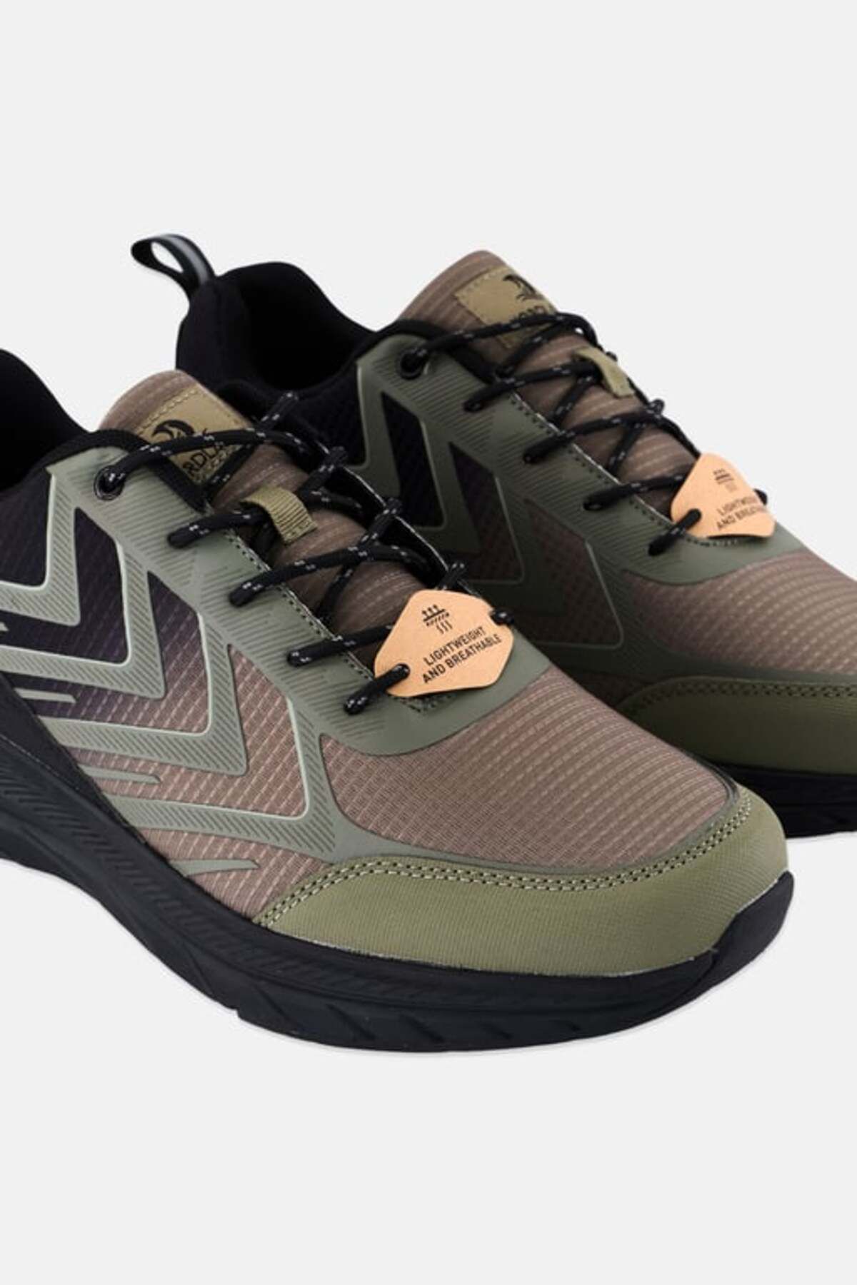 Nordland-Men Lace Up Outdoor Shoes, Light Olive 3