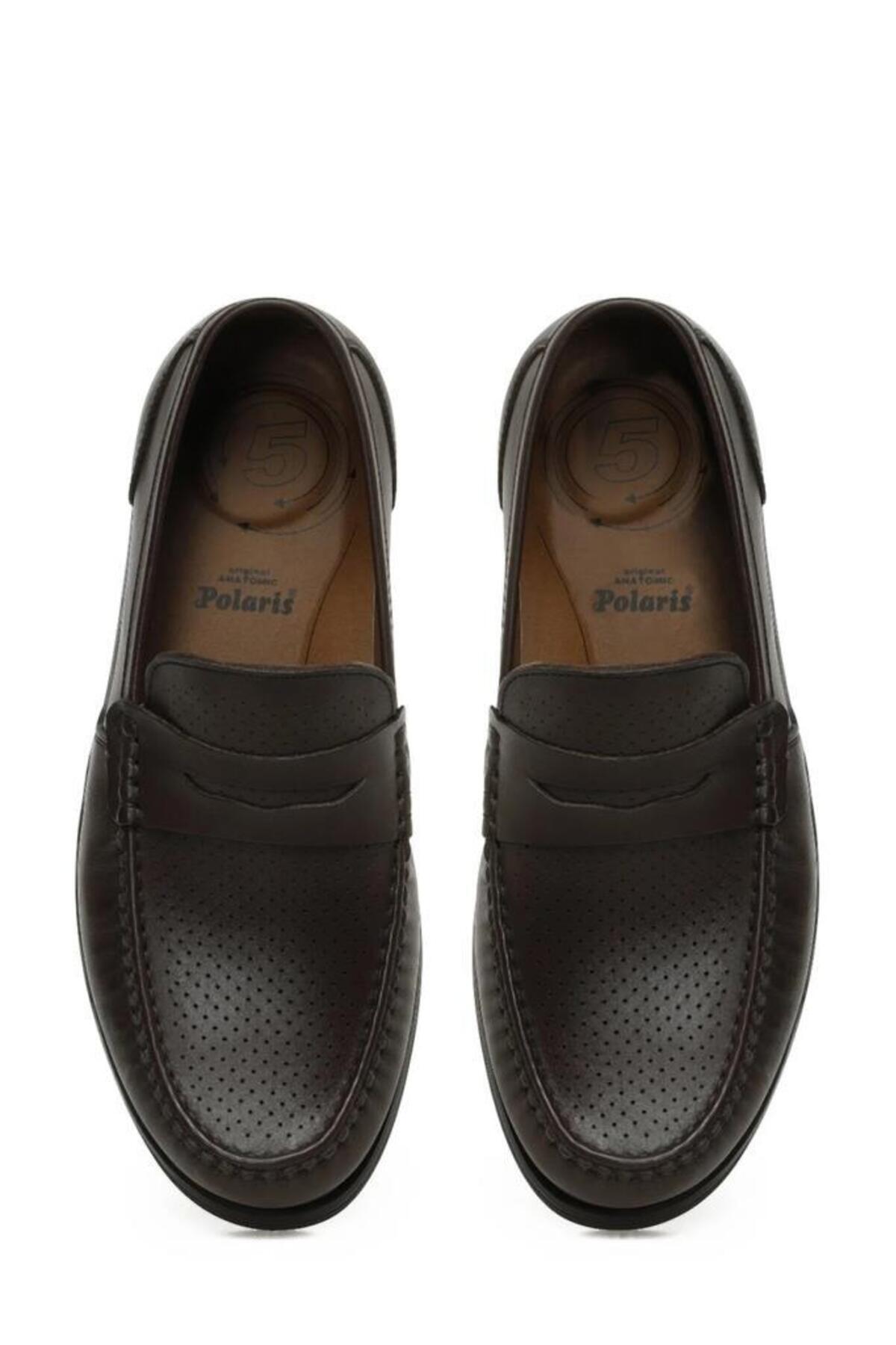 Polaris-104025 Ortho Pedik Men's Daily Leather Shoes 3