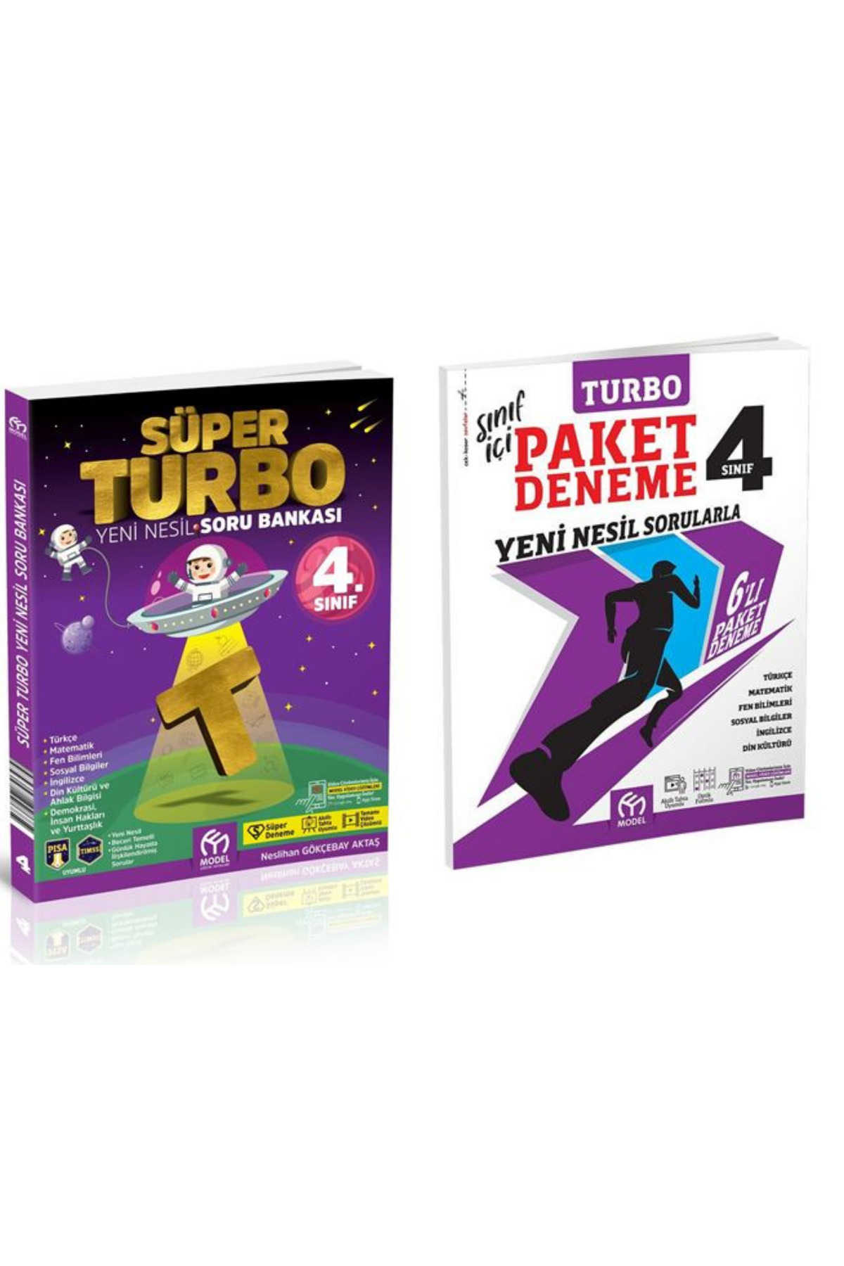 Model Eğitim Yayınları 4.Sınıf Süper Turbo Soru Bankası + 4.Sınıf