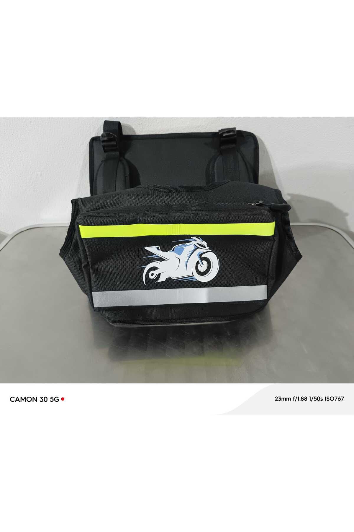 Hünkar Motomotiv Reflektörlü Motosiklet Göğüs Çantası