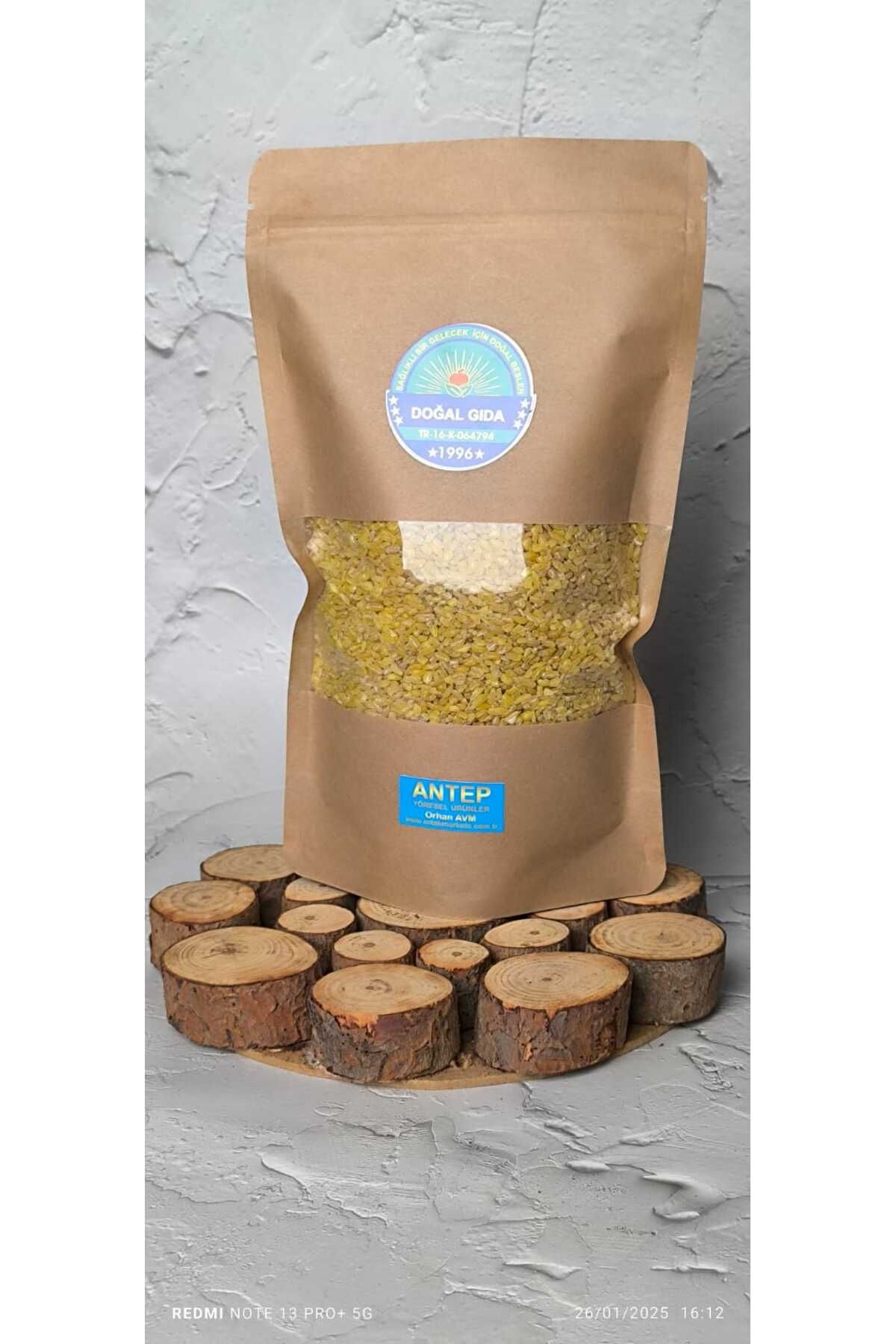 Antep Doğal Gıda Dükkanı Pilavlık Bulgur(700 Gr)