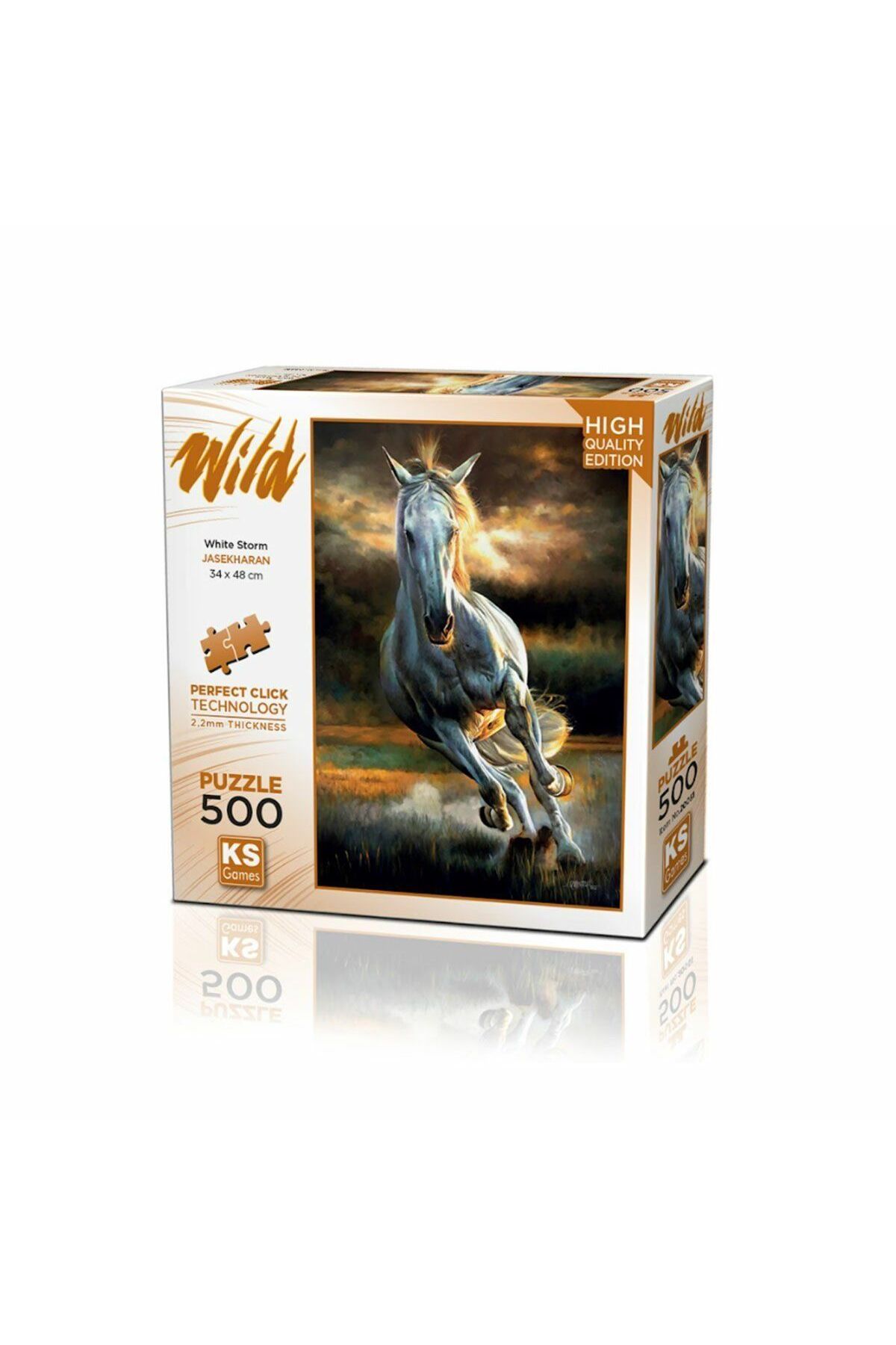 Ks Puzzle 20051 White Storm 500 Parça Puzzle -KS Puzzle