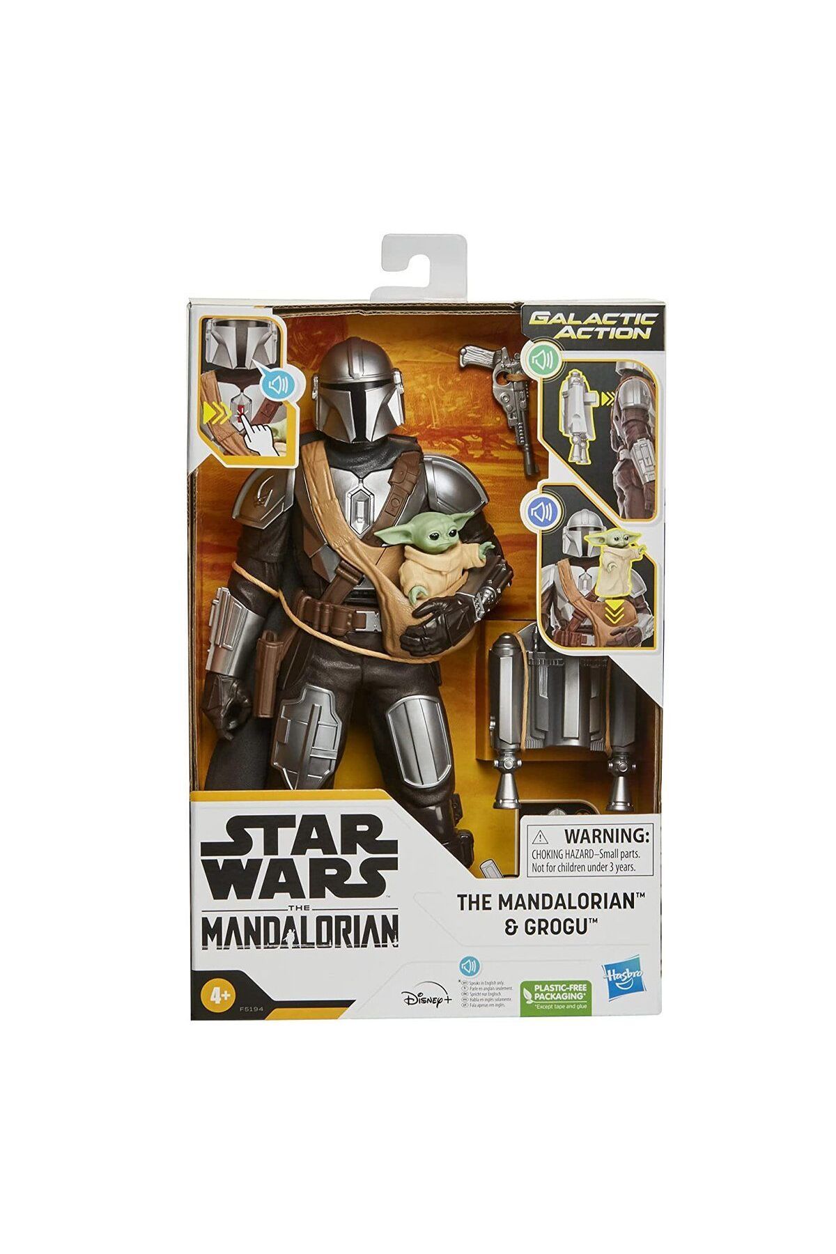 Neco F5194 StarWars The Mandalorian ve Grogu Aksiyon Figürü +4 yaş