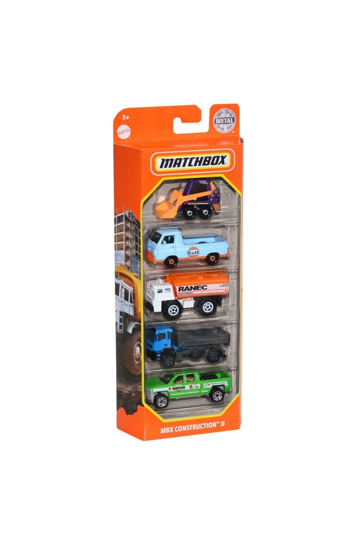 Neco-C1817 Match Box 5-Piece Car Set / Assortment Not Selectable 5