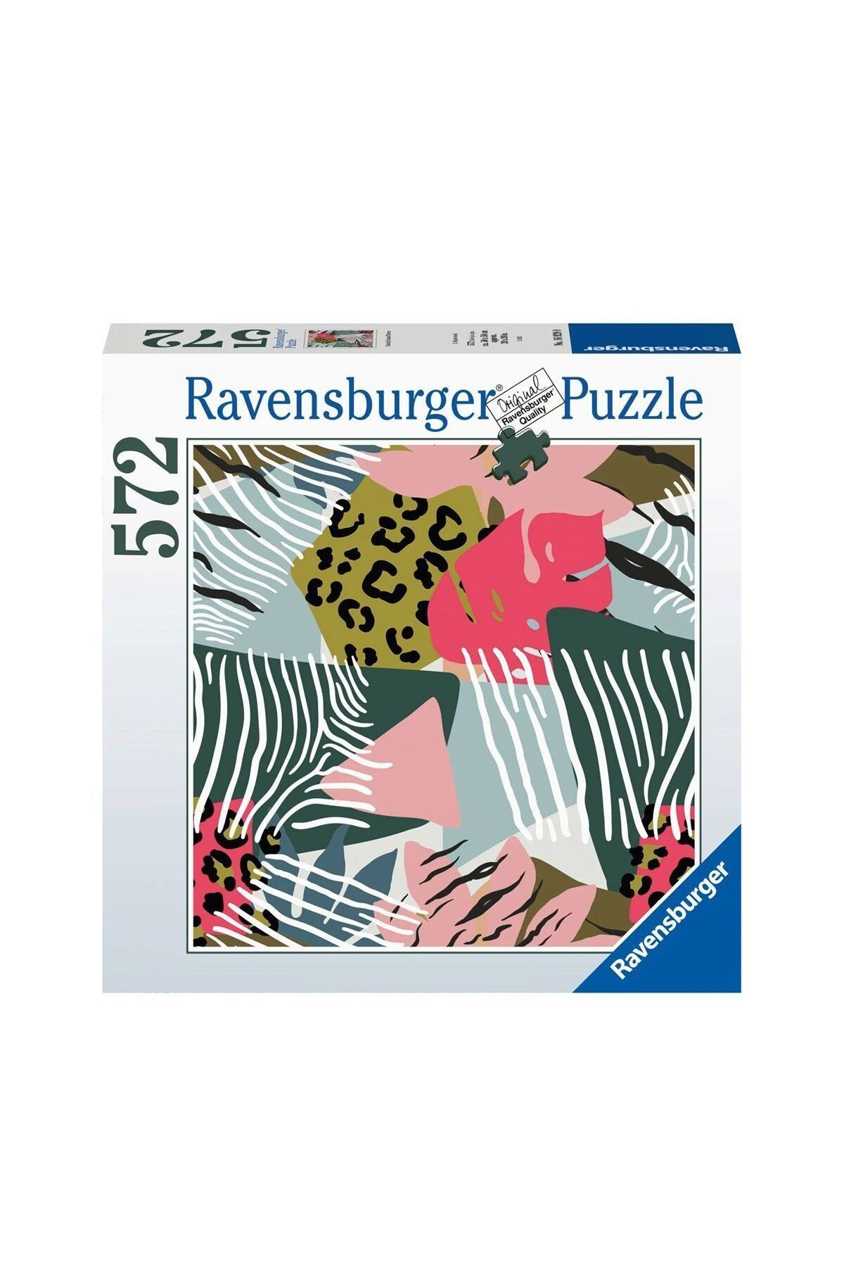 RAVENSBURGER 169290 Ravensburger Hayvan Desenleri 572 Parça Puzzle