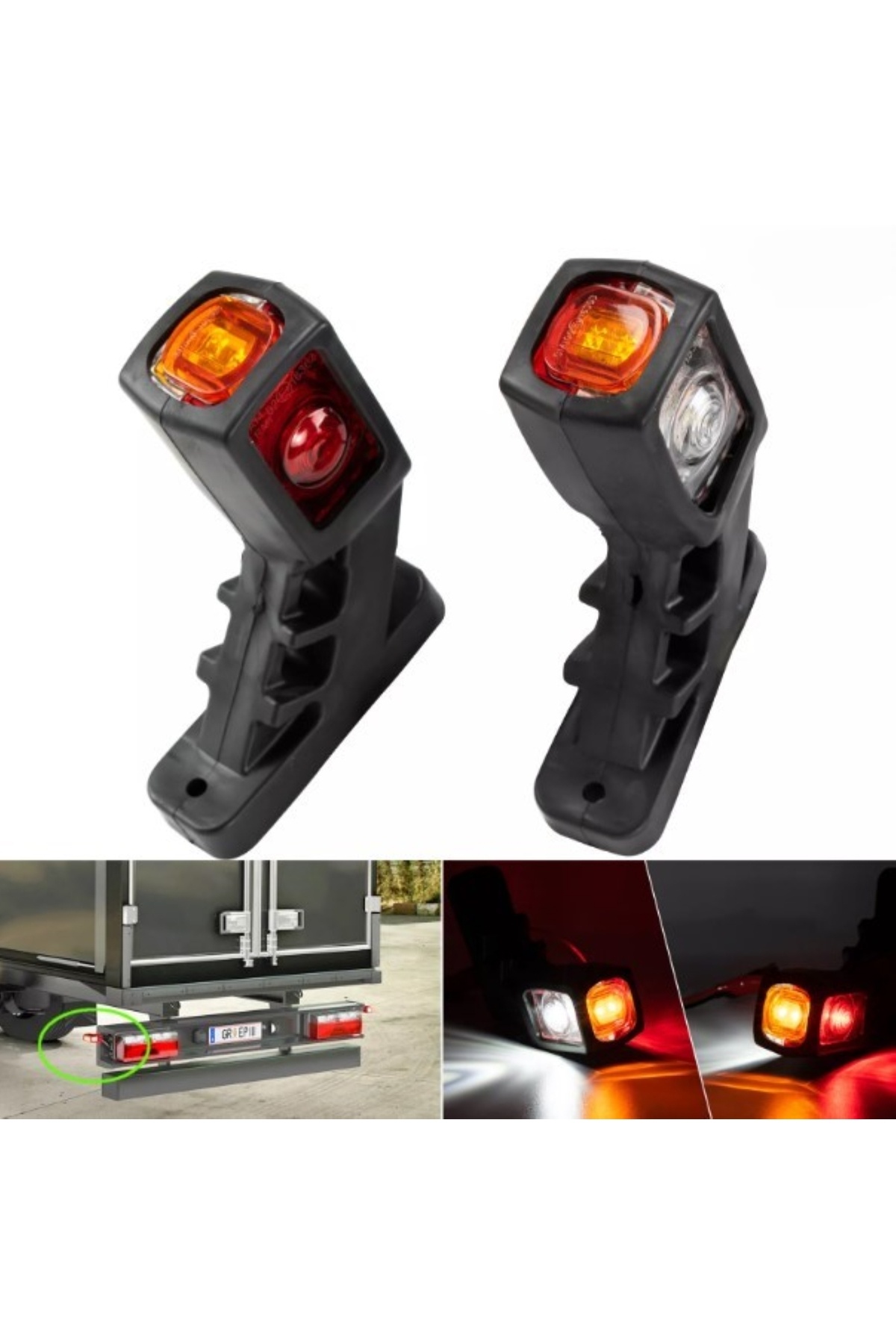 AHMET OTOMOTİV (2 ADET) ORTA BOYNUZ LAMBA TAKIM TIR-KAMYON-KAMYONET-DORSE-RÖMORK