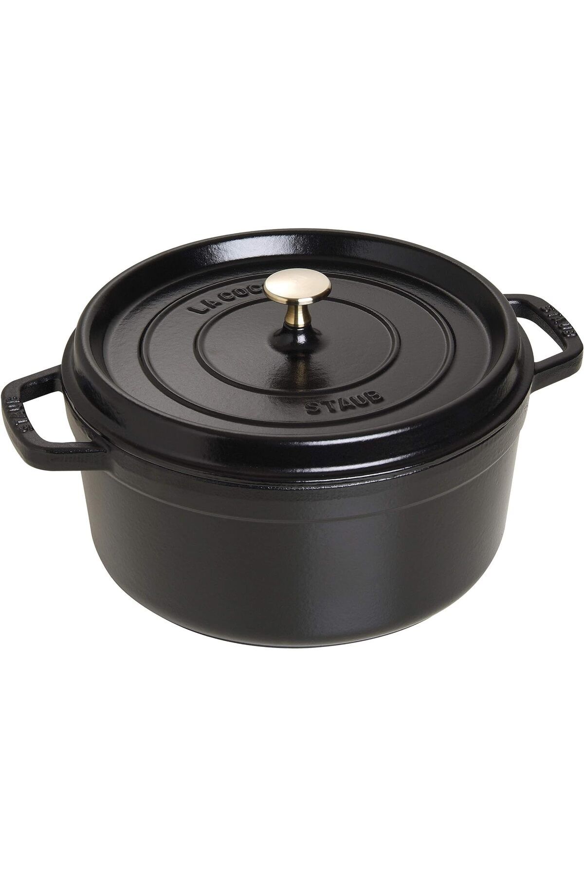 STOREMAX 26 Cm Yuvarlak Siyah Döküm Tencere