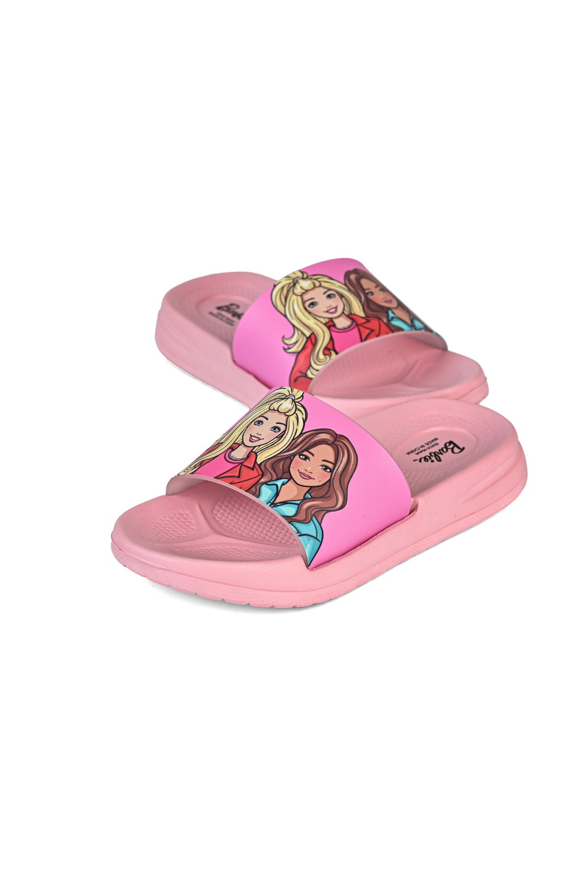 URBAN HAUL-UrbanHaul Barbie Patterned Non-Slip Sole Girls' Slider Suitable for Daily Use 3