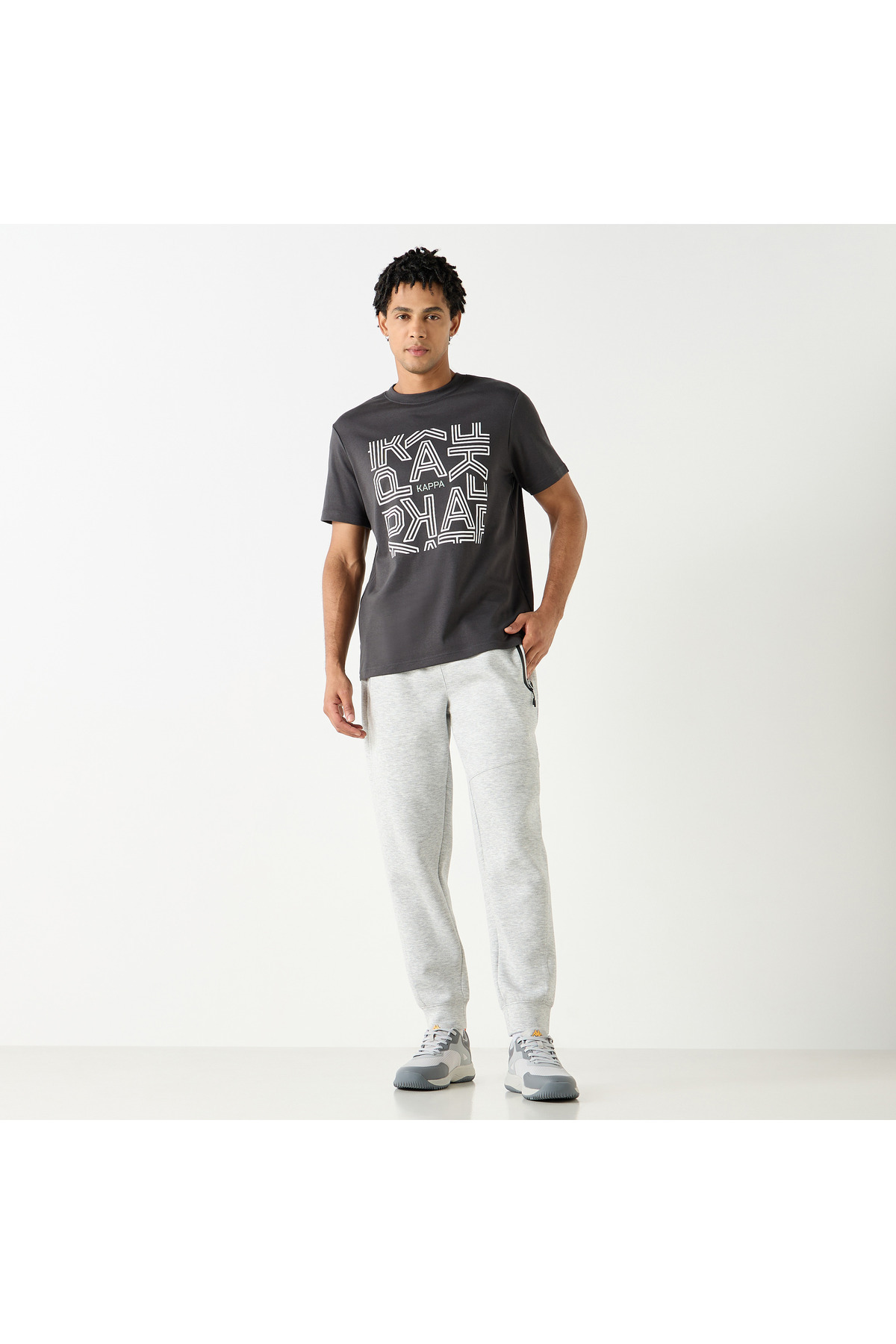 Kappa-Joggers With Drawstring Closure And Pockets 2