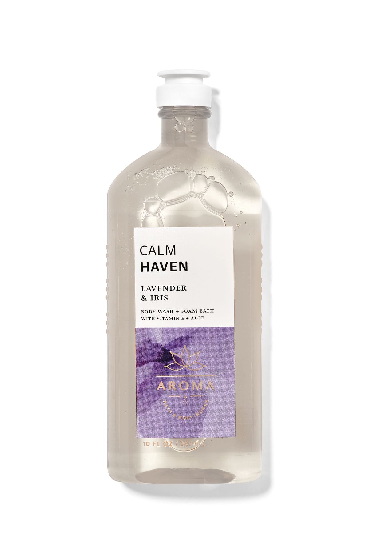 Bath & Body Works Lavender Iris Body Wash and Foam Bath