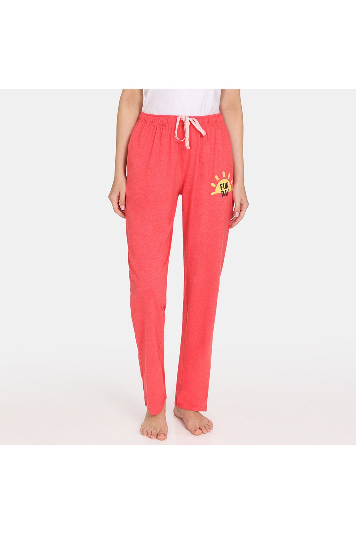 Zivame-Set Of 2 - Printed Pyjamas With Drawstring Closure 4