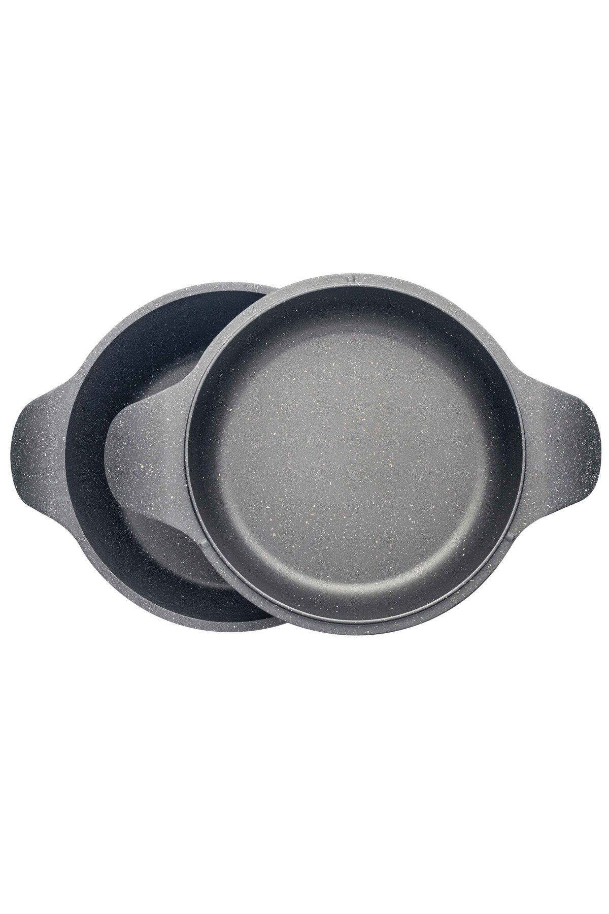 Neoklein-Neoklein CS18-Black 2in1 pot, with lid that can be used as a frying pan, 18 cm, 1.8 L, aluminum, Black 4