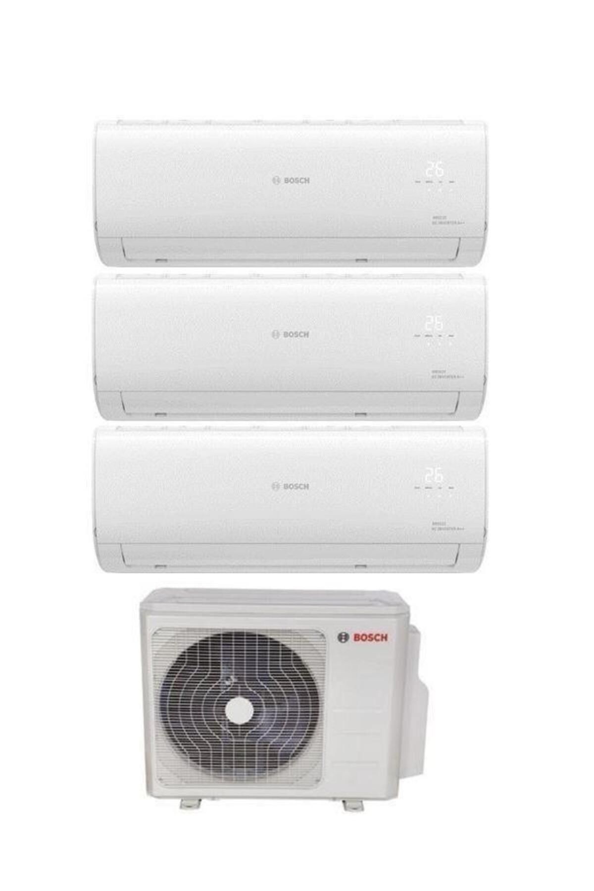 Bosch Multi Split İnverter Klima 27000 Btu 1 Dış + 3 İç Ünite 9000 + 9000 + 9000 Btu