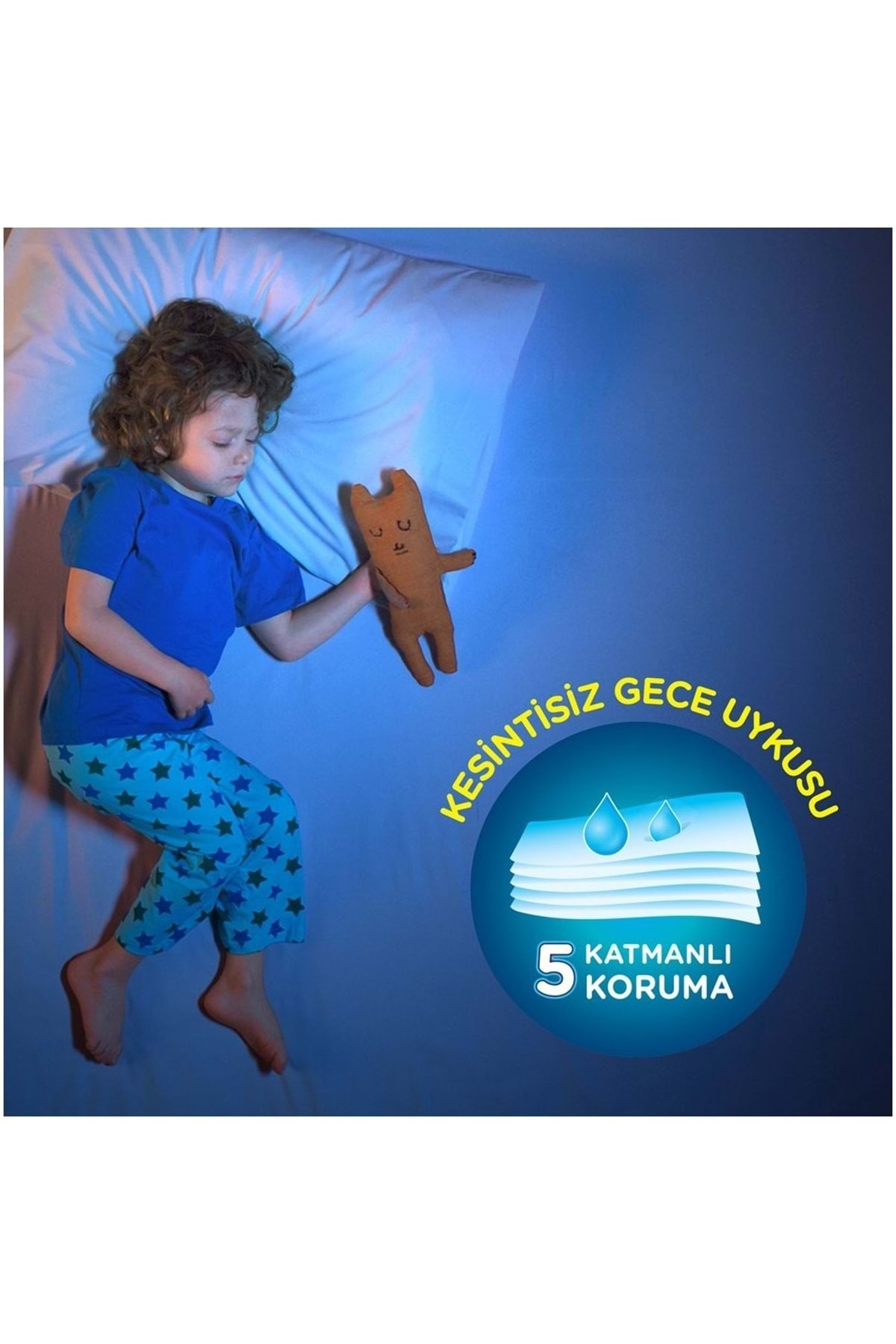 DryNites Emici Gece Külodu/külot Bez Erkek 8-13 Yaş 30-48kg Large 27 Adet 3pk*9 Altıslatmalara Karşı fotoğrafı 4 (önizleme)