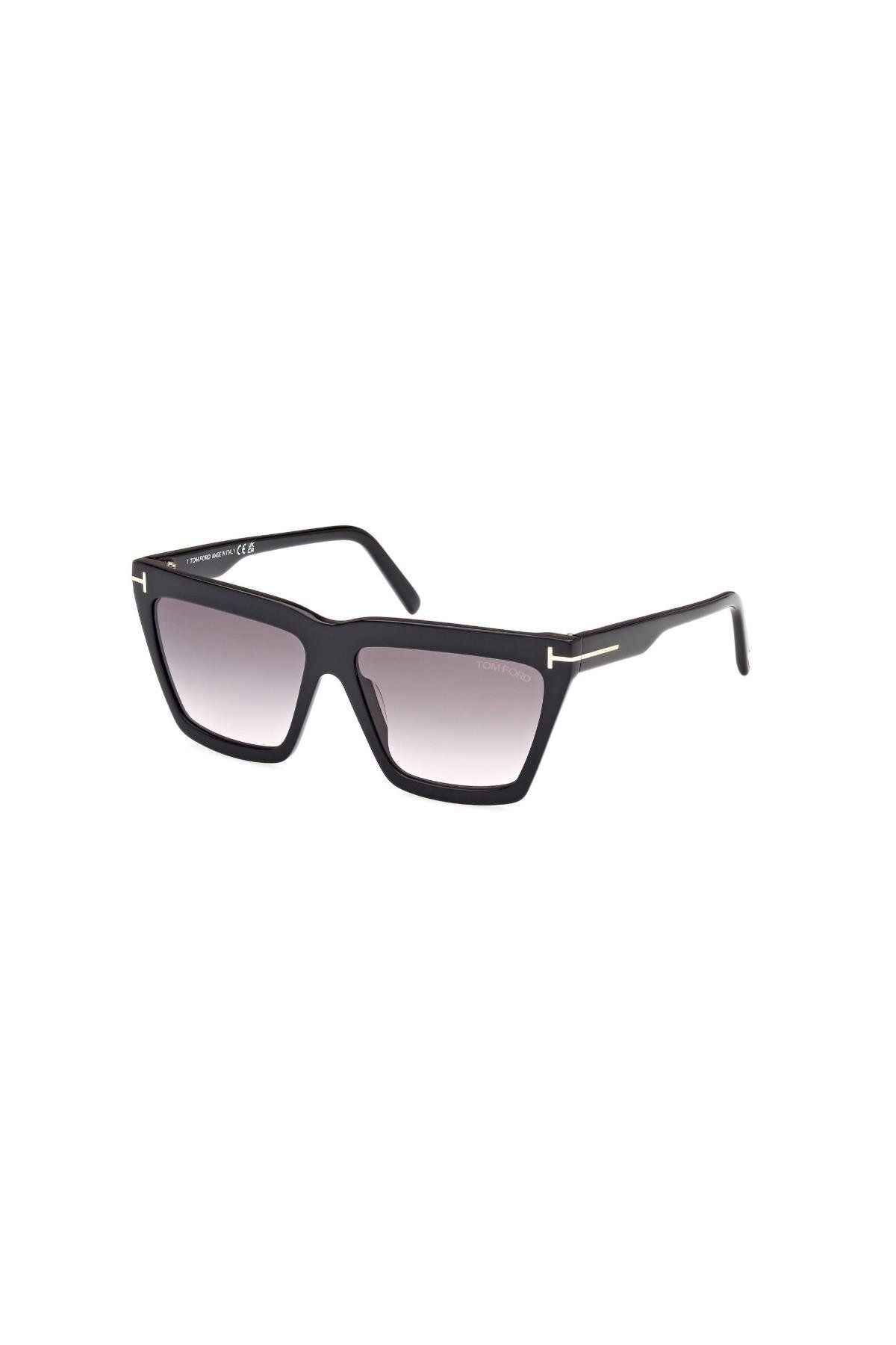 عینک آفتابی مشکی زنانه و S 01B 56 یونیسکس Tom Ford