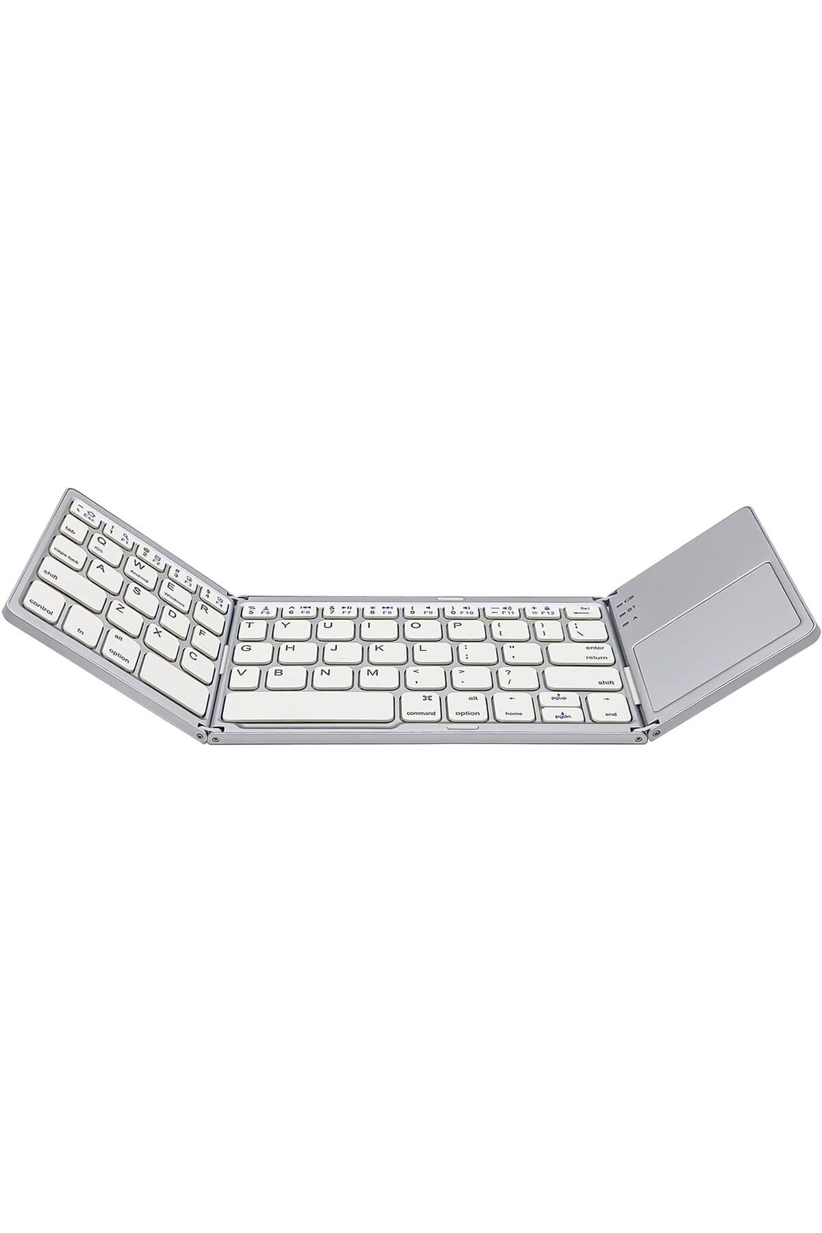 fulina-Foldable Bluetooth Keyboard,with Touchpad,Rechargeable Portable Wireless Keyboard,for PC Tablet 1