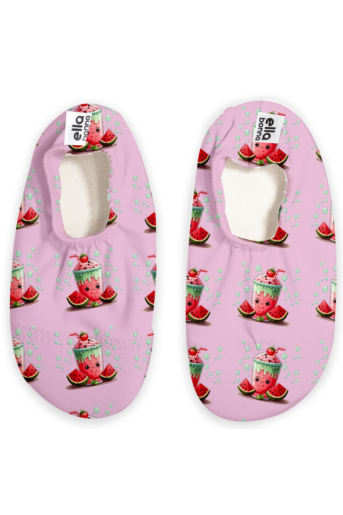 Ella Bonna-Unisex Baby and Kids Sea Shoes, Pool Boots and Watermelon Anti-Slip Sole 1