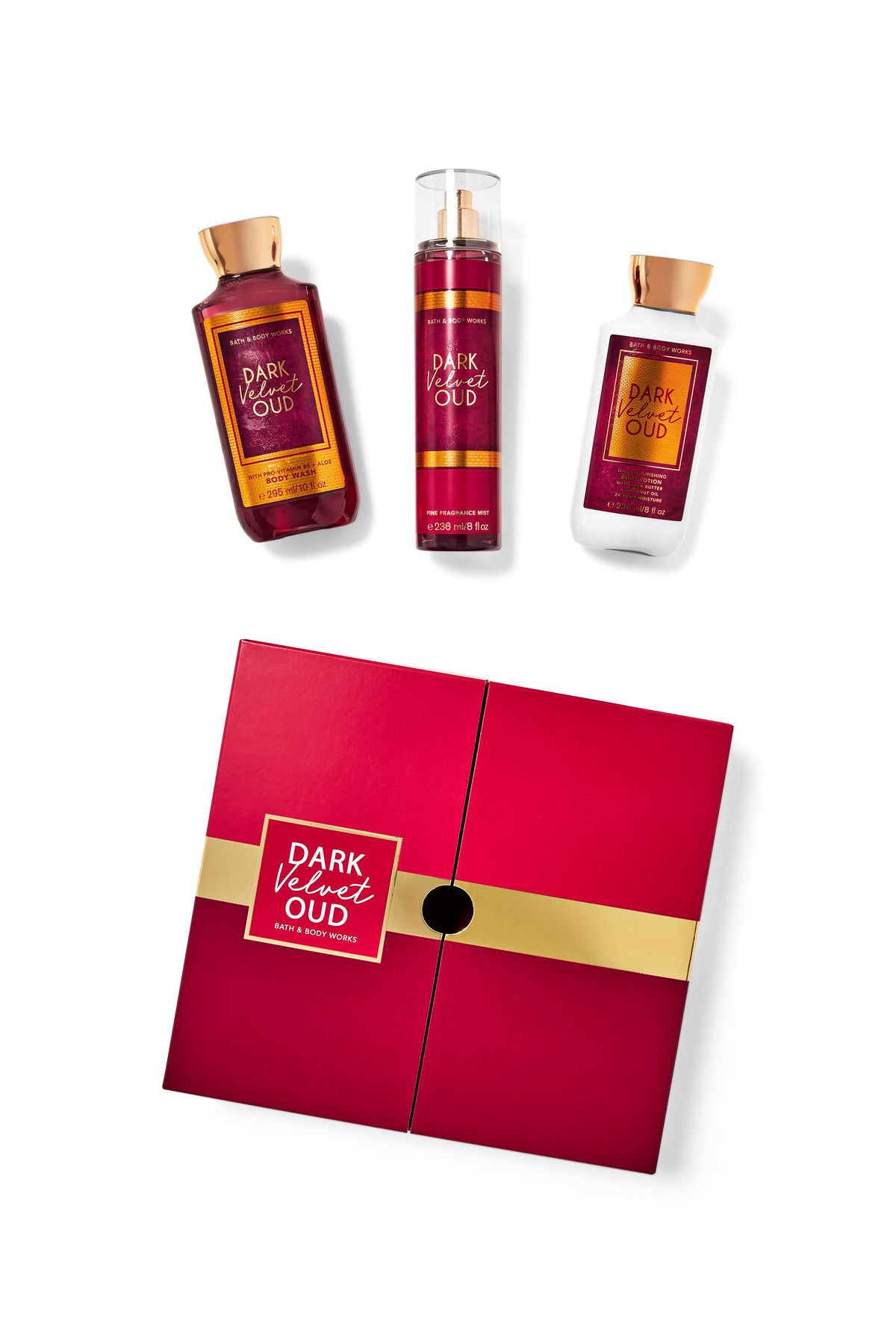 Bath & Body Works Dark Velvet Oud Gift Box Set