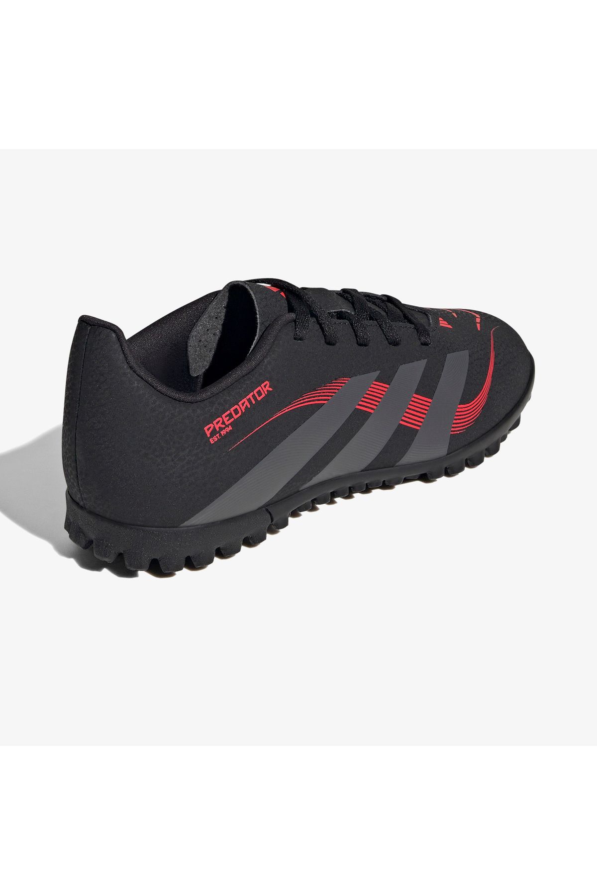 adidas-Predator Club Tf Kids Black Astroturf Field Shoes (Id3807) 3