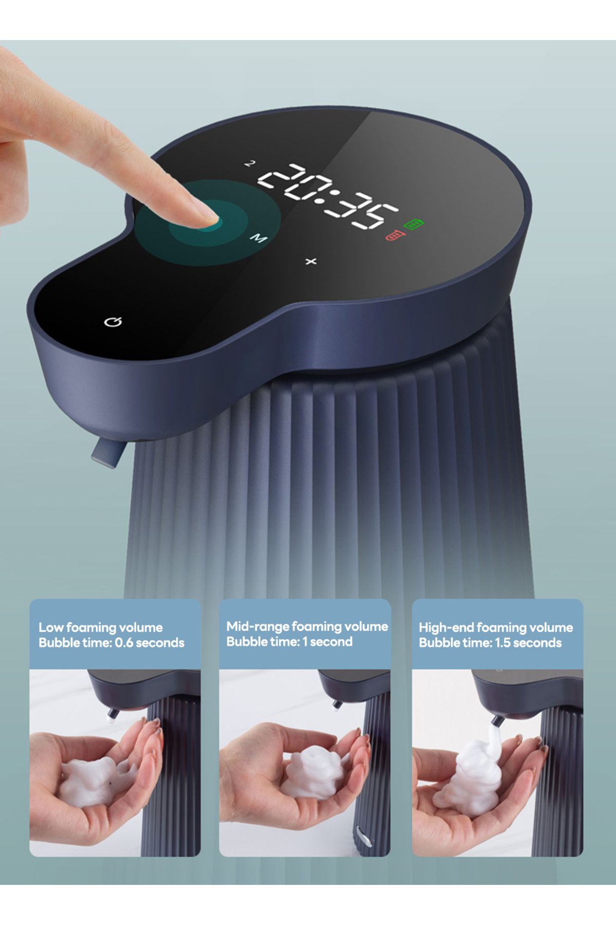 sharpdo-USB Portable Foam Machine Automatic Sensor Hand Sanitizer 500ML 3