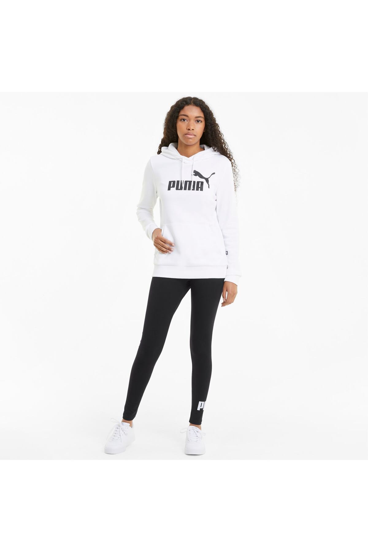 Puma-Ess Logo Damen-Leggings-Leggings - 586832 -01 Schwarz 3