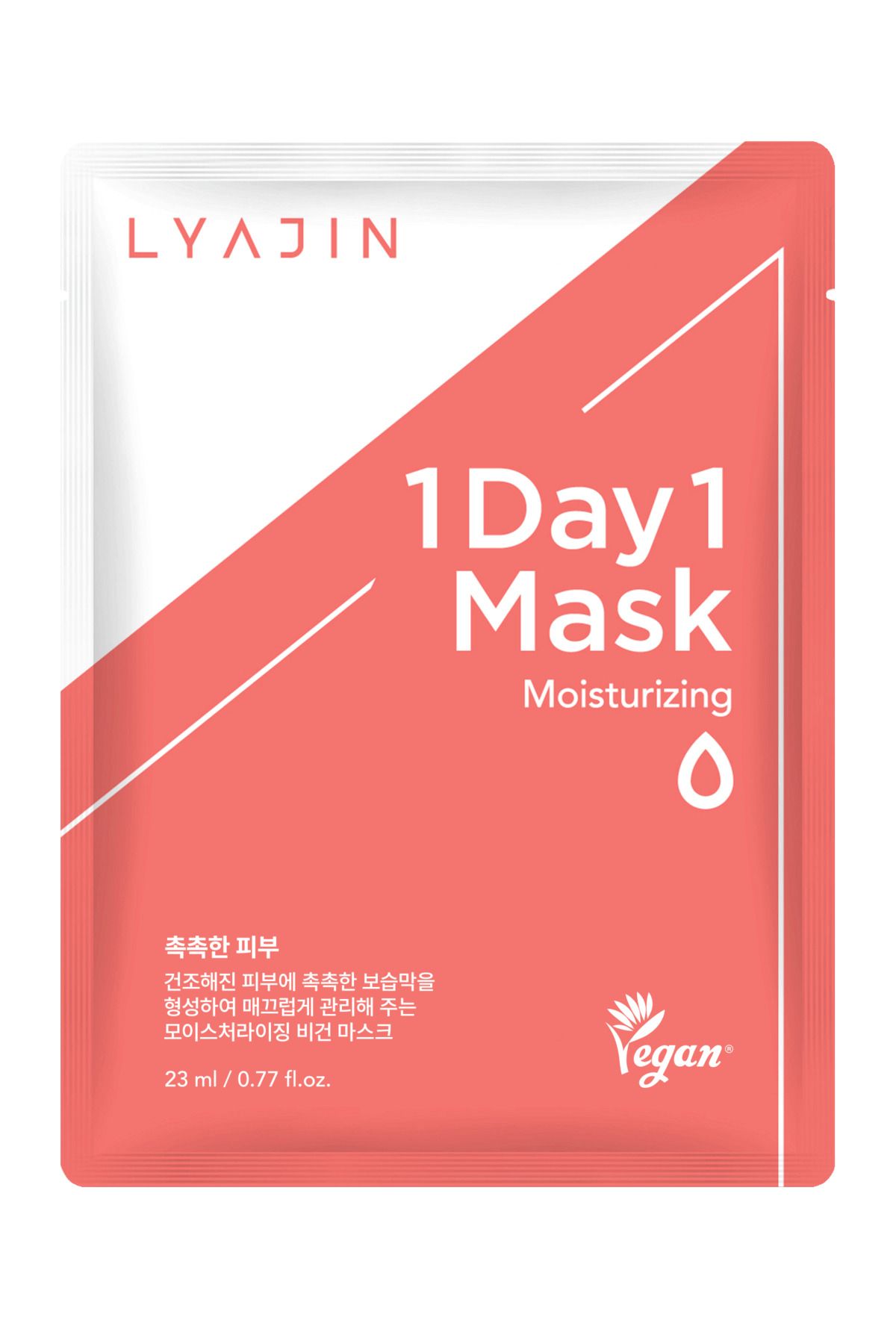 LYAJIN 1Day1 Nemlendirici Yüz Maskesi (23 ml x 1 Adet)