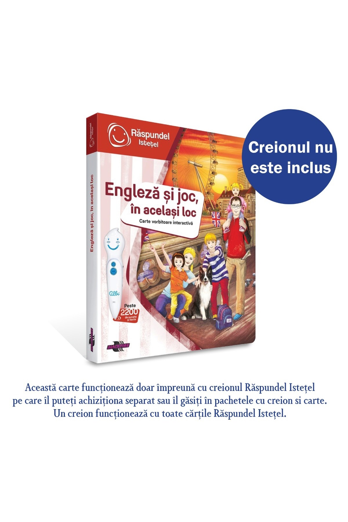 Raspundel Istetel Anglická kniha a hra, na stejném místě