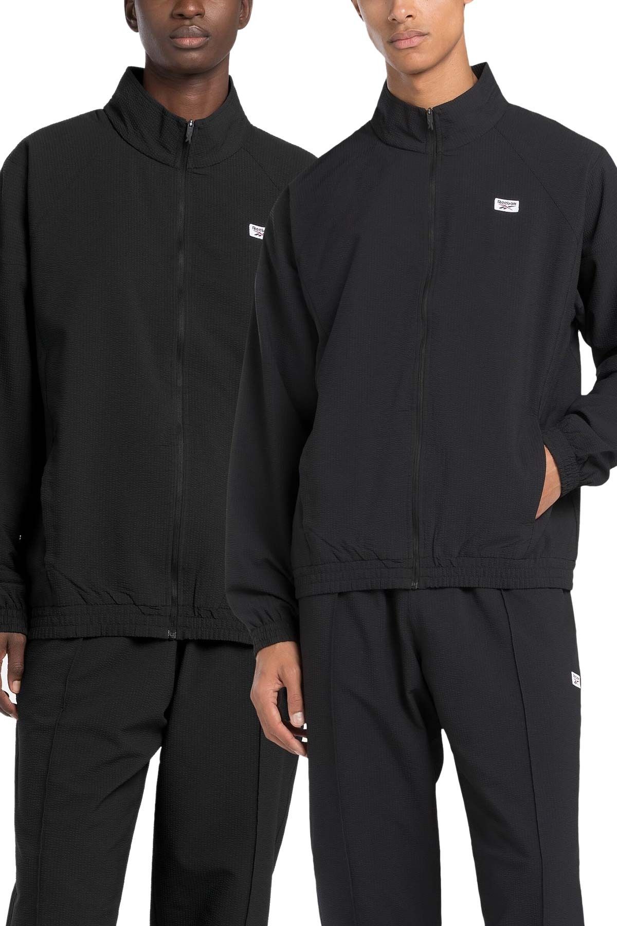 Reebok CL COURT SPORT JACKET Siyah Unisex Eşofman Üstü