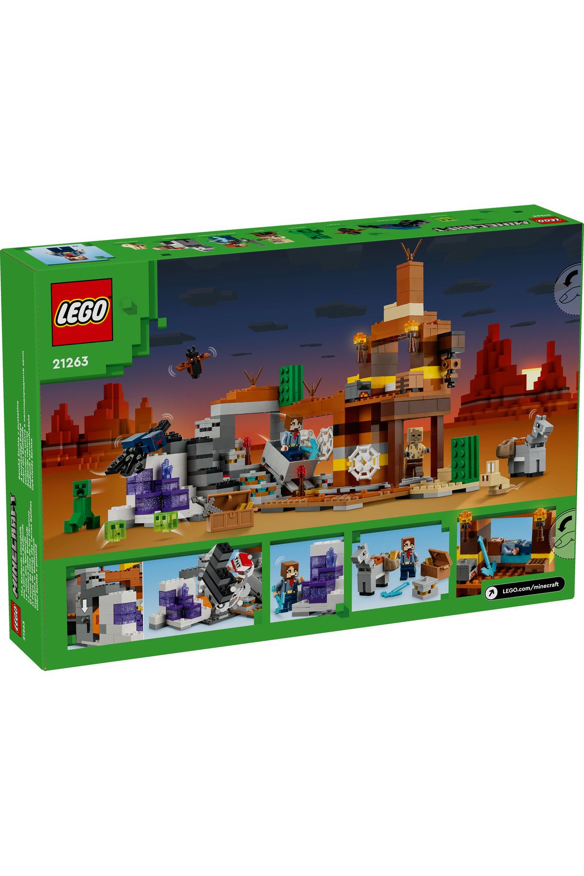 LEGO-LEGO Minecraft set - The Badlands Pit (21263) 3