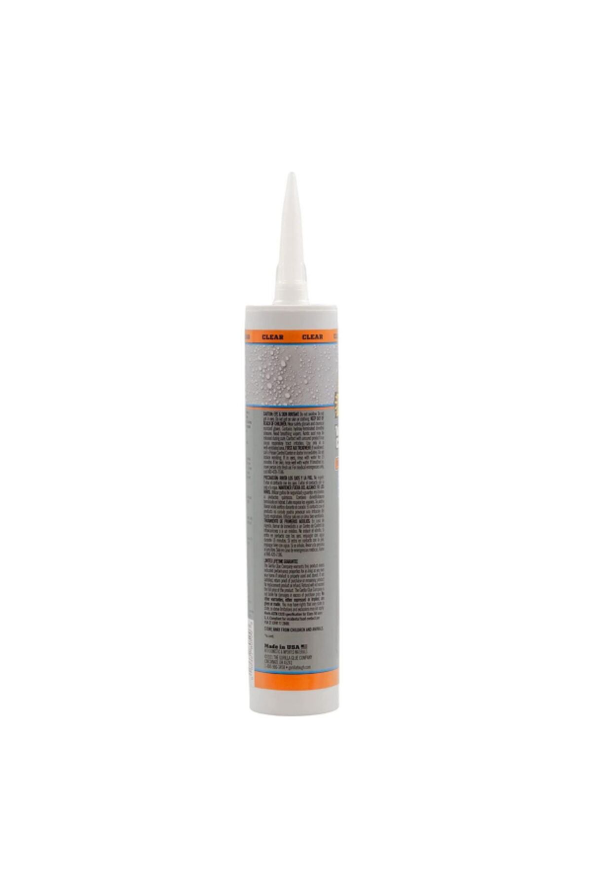 GORILLA-Long-Lasting Waterproof Caulk and Seal Silicone Sealant Gel 295ml 2