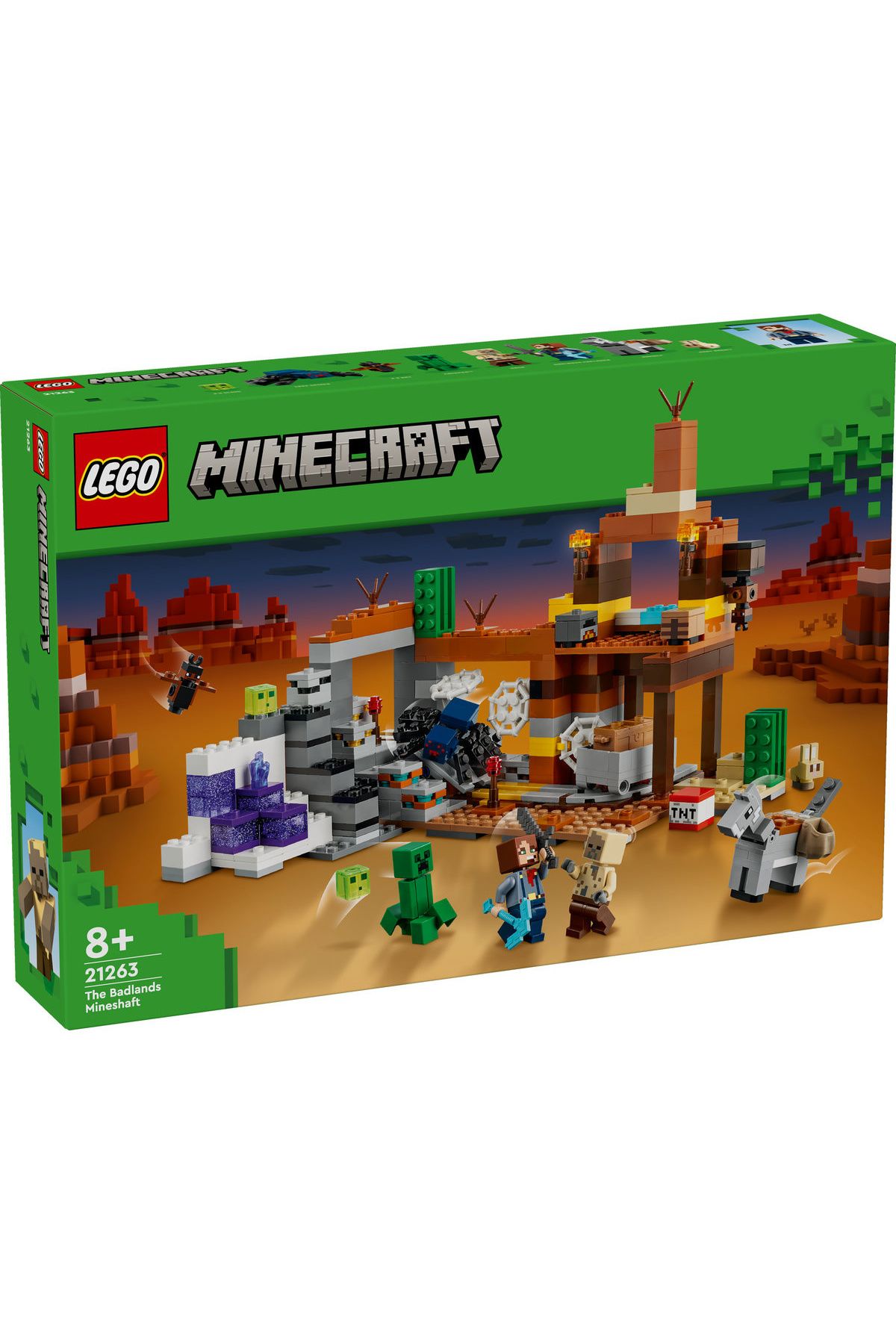 LEGO-LEGO Minecraft set - The Badlands Pit (21263) 2
