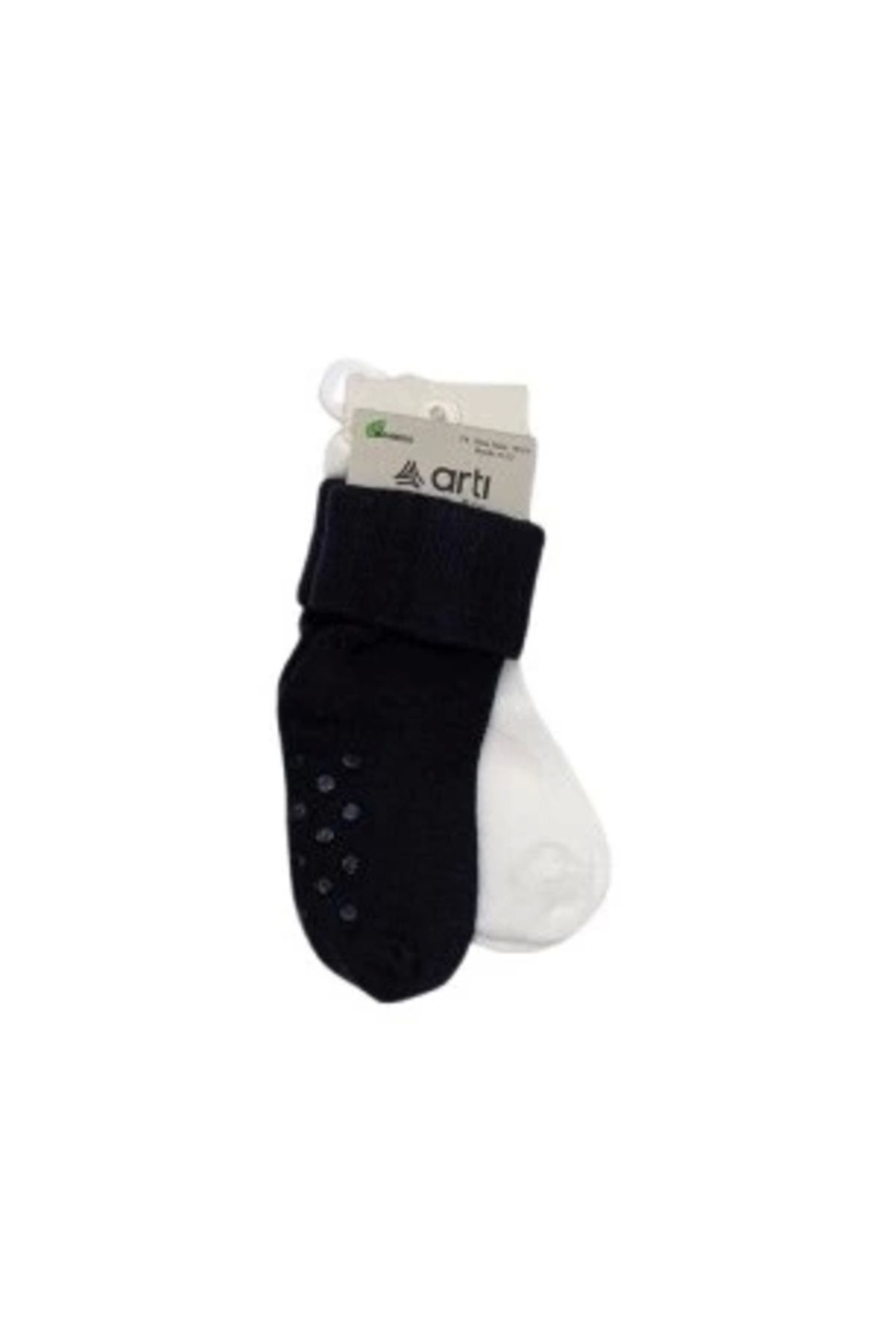 Katamino-Ongun 2-Piece Men's Modal Baby Socks with Abs K44092 Mixed Color 2