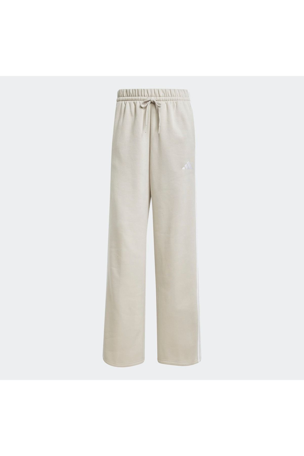 adidas-Essentials 3-Stripes Open-Hem Fleece Sweatpants 7