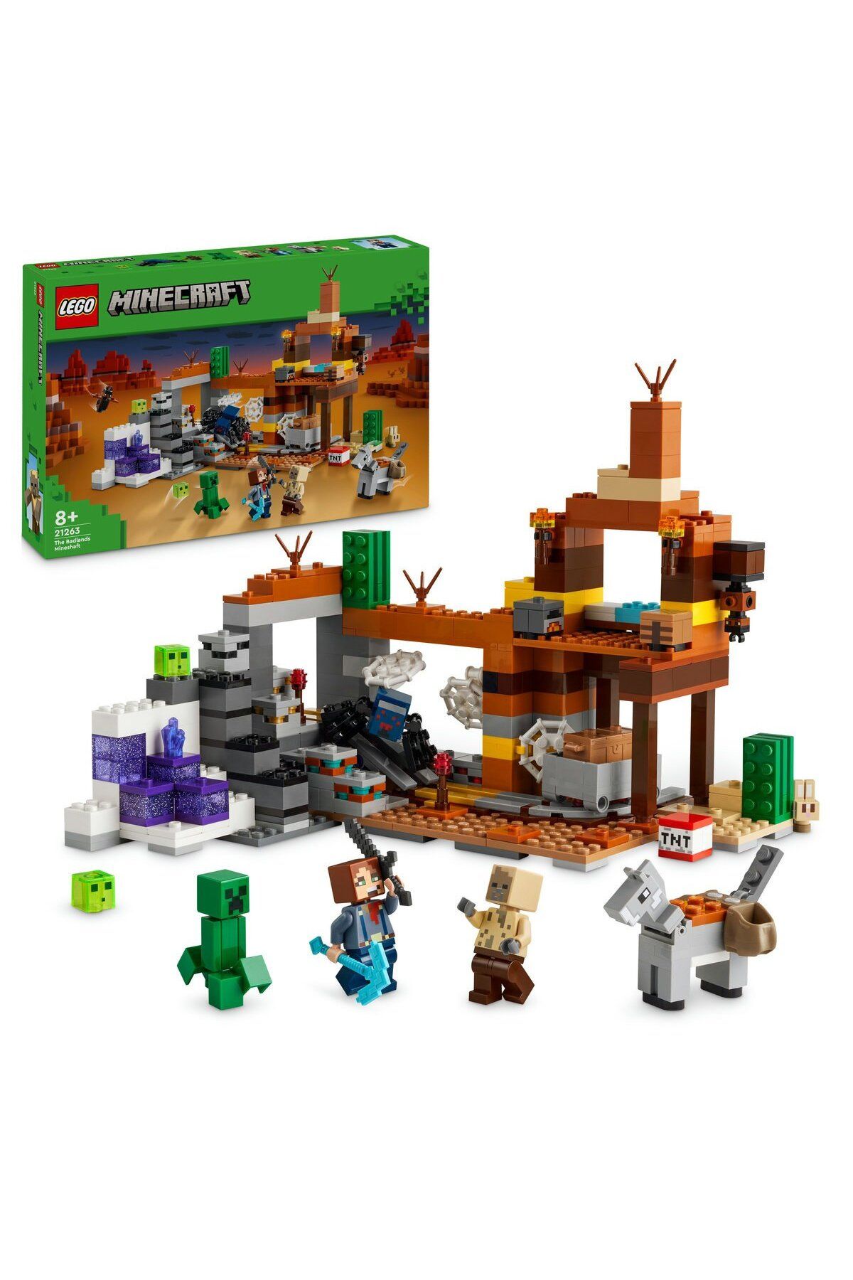 LEGO-LEGO Minecraft set - The Badlands Pit (21263) 1