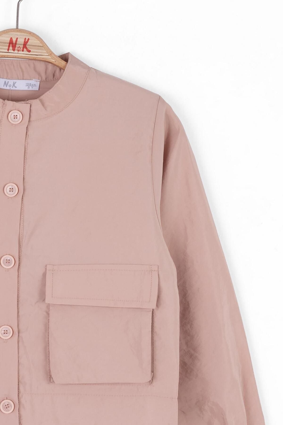 NK-Girl's Rose Jacket 8-14 Years Powder 3