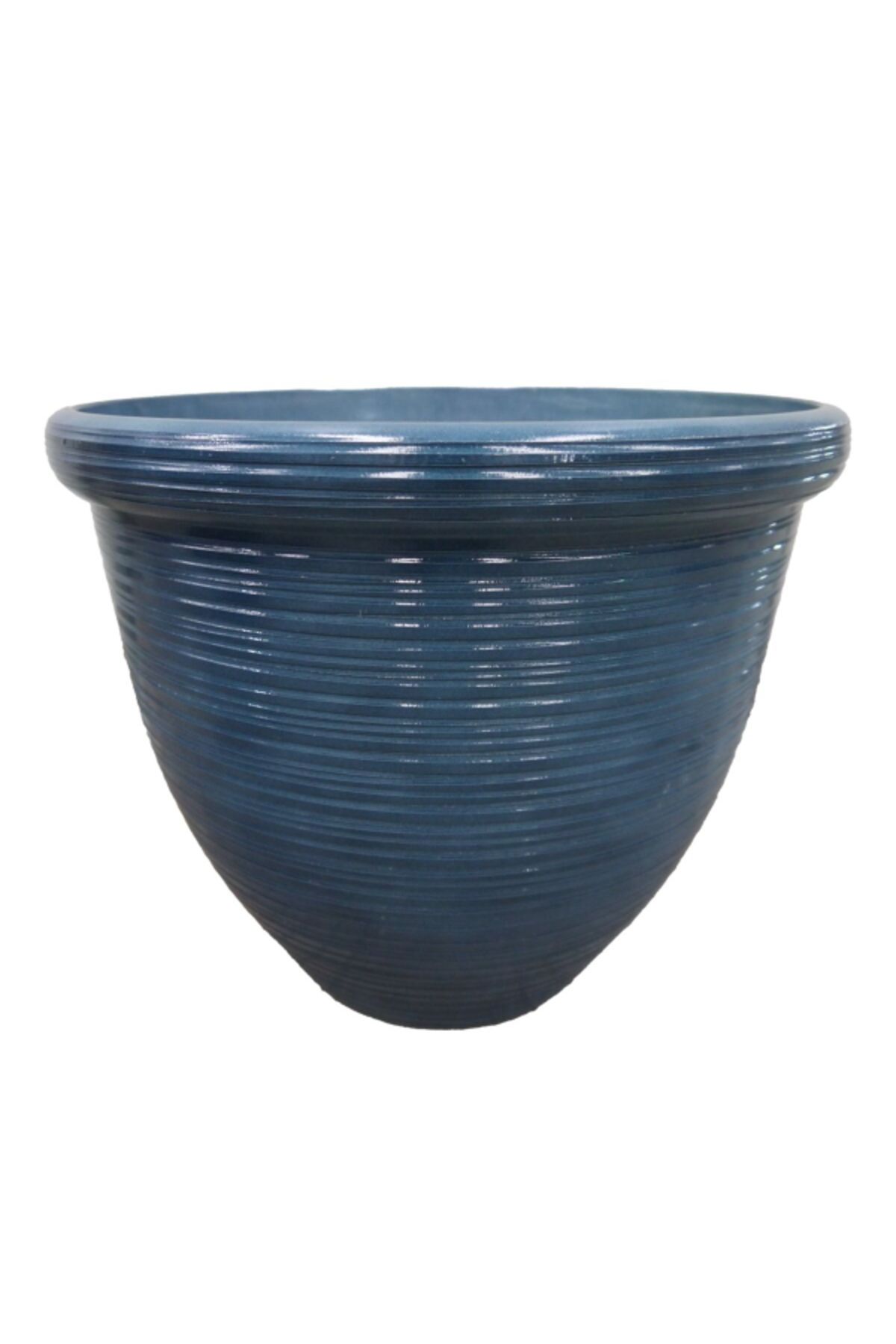 SERENE-Durable and Elegant Design Round Resin Planter 1